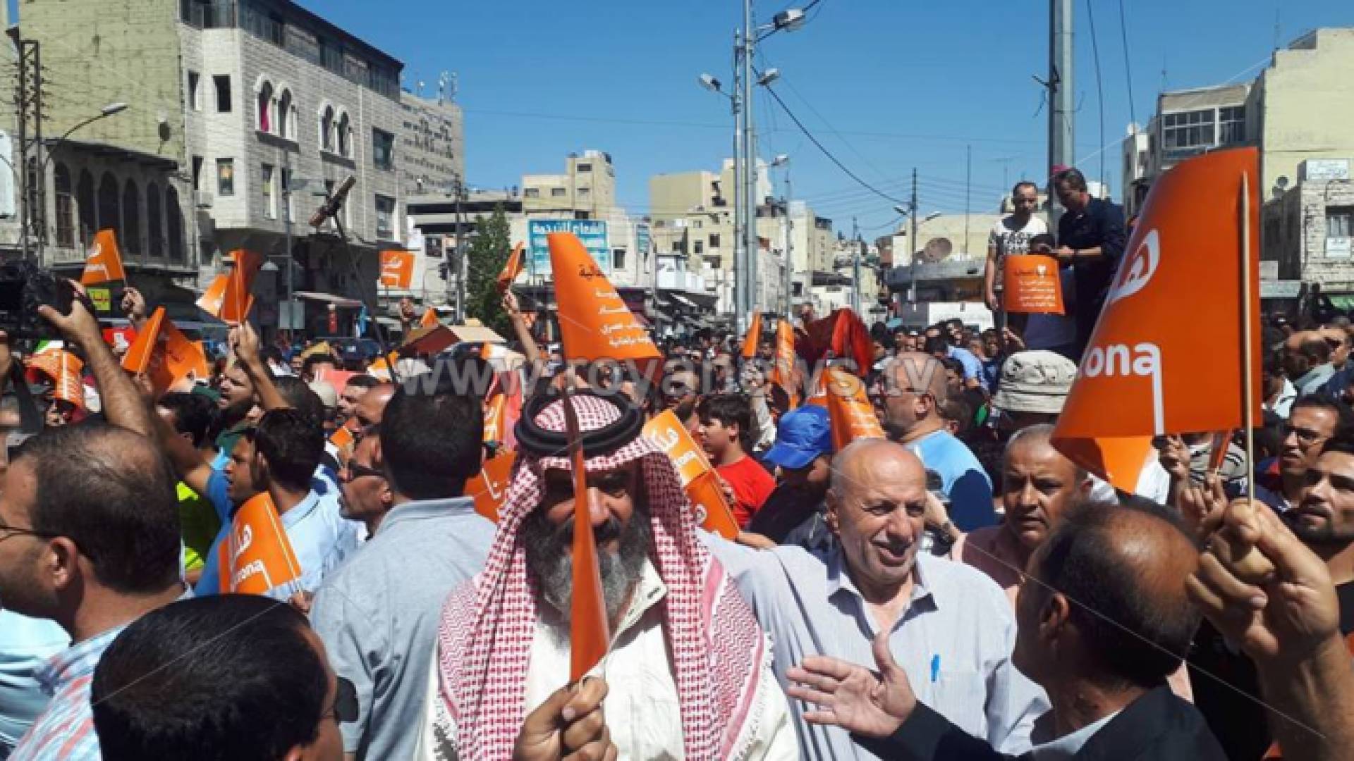 جانب من المسيرة
