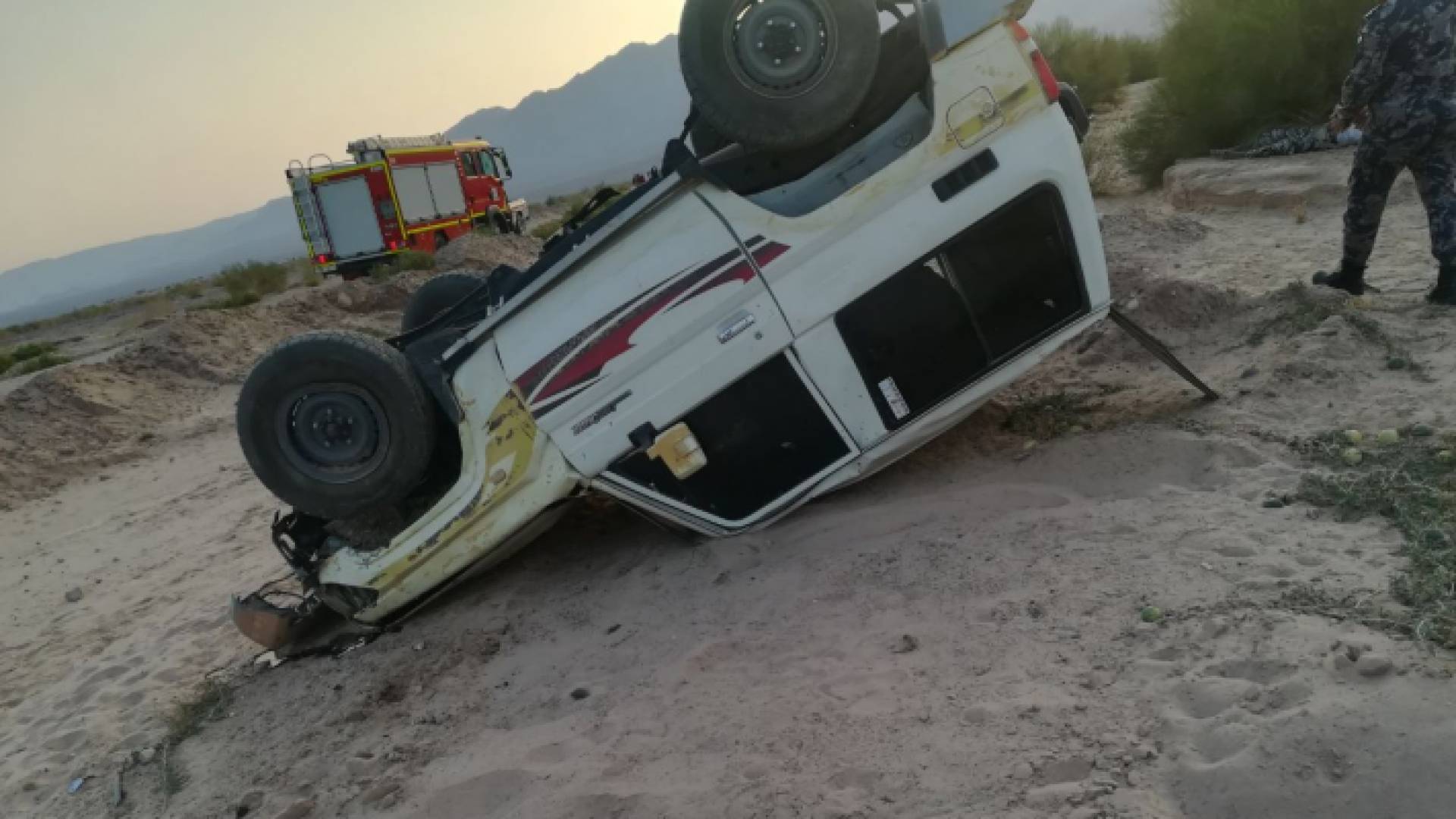 صورة من موقع الحادث