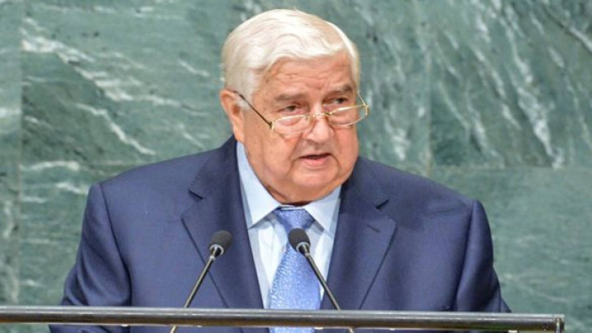 وزير الخارجية السوري