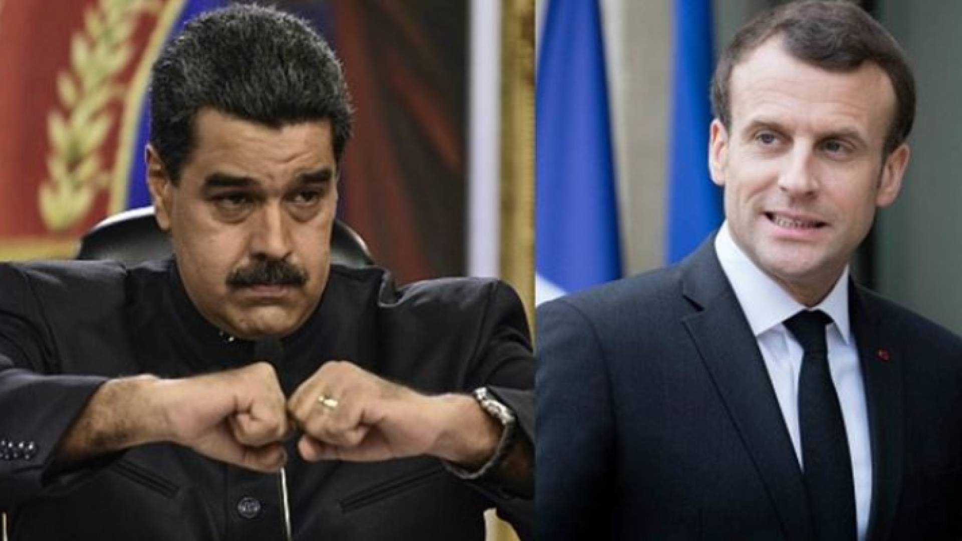 ماكرون ومادورو