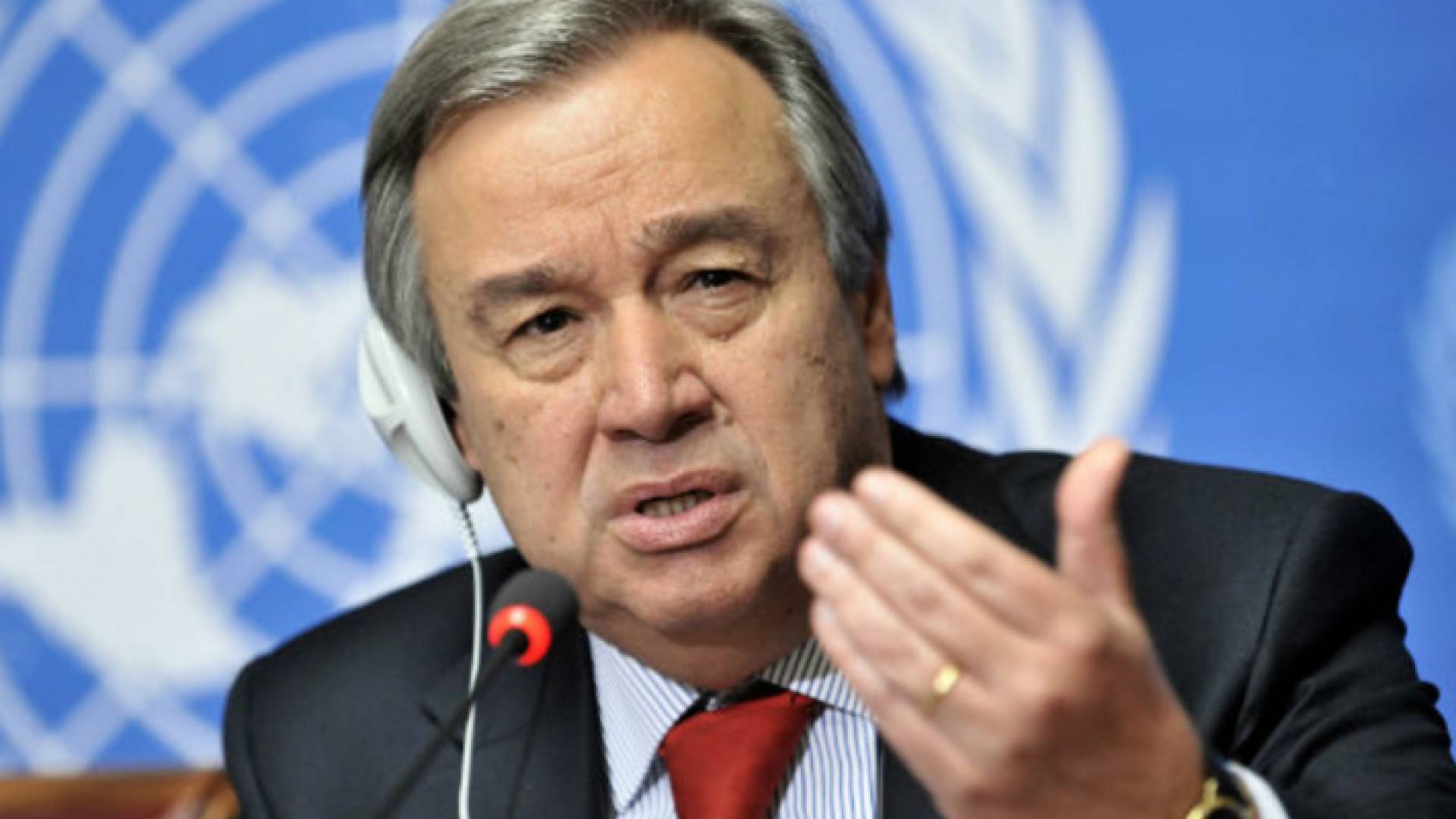 الأمين العام للأمم المتحدة أنطونيو غوتيريش