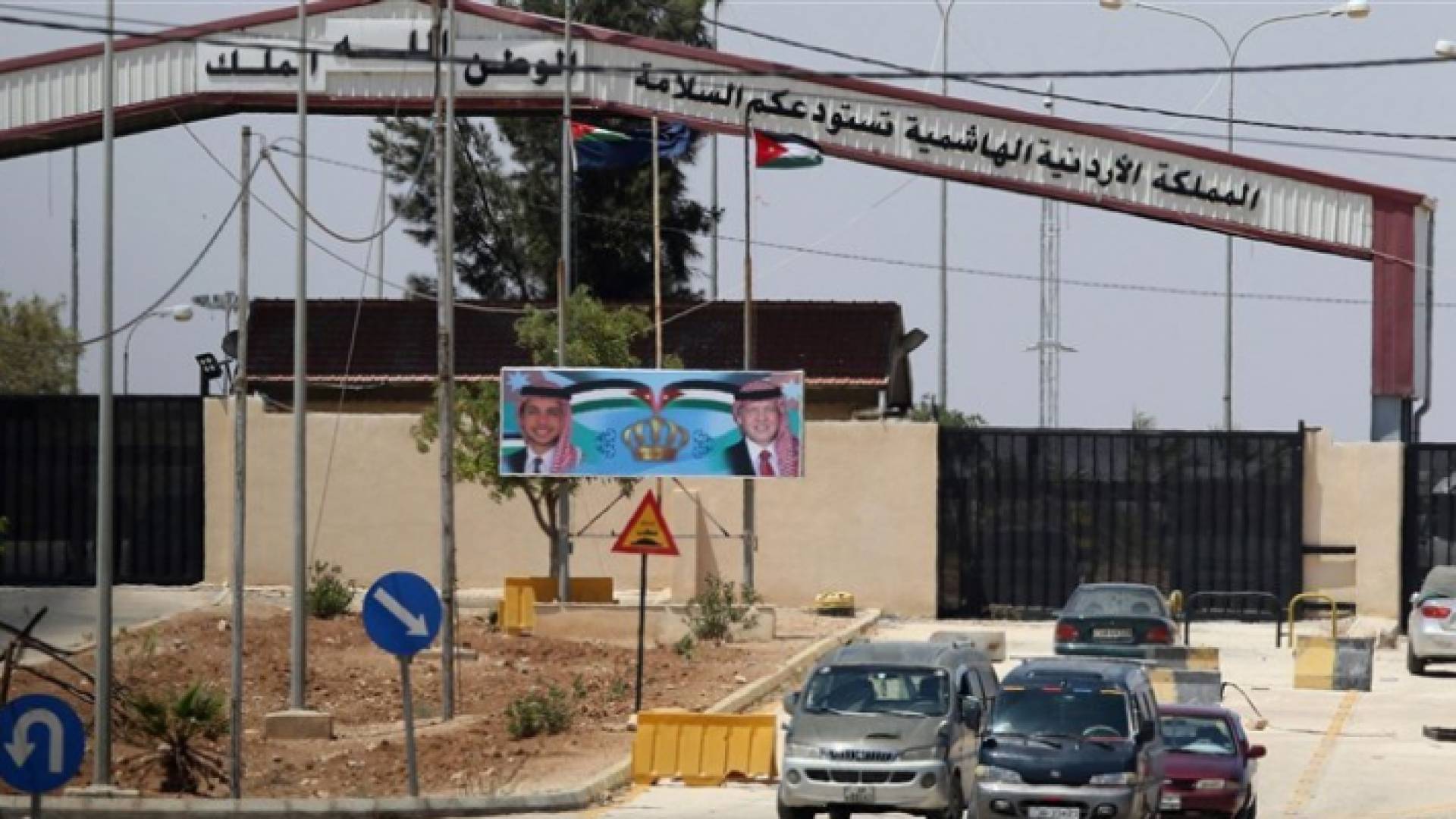 معبر جابر من الجانب الأردني