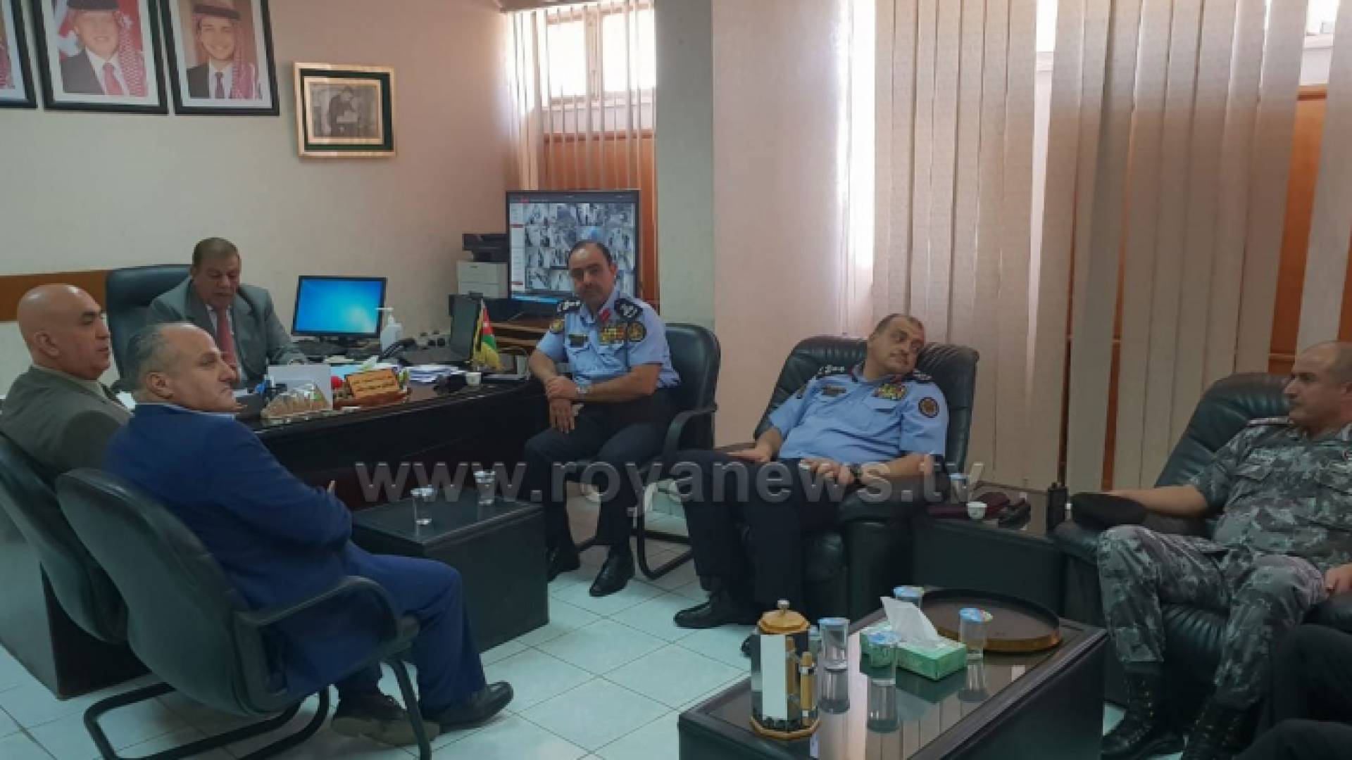 جانب من الزيارة