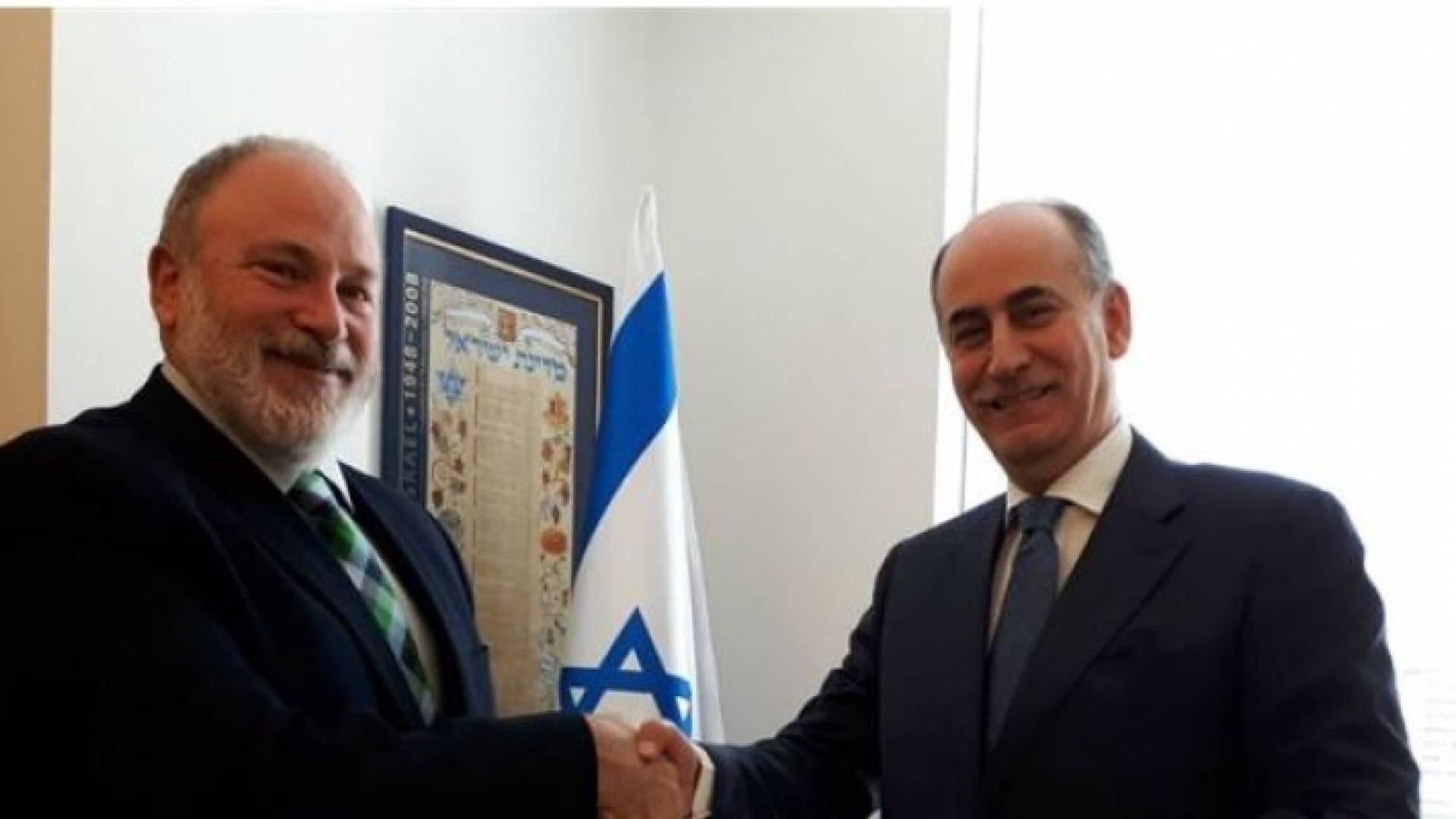 السفير المجالي لدى الاحتلال يتولى مهامه