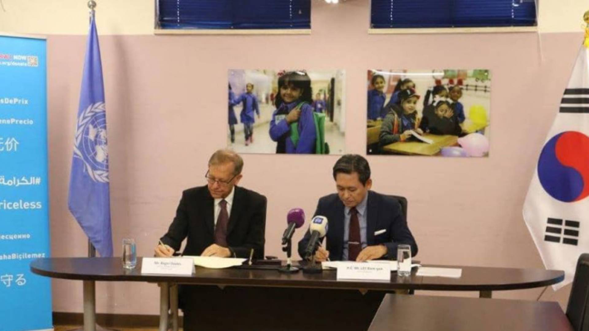 كوريا تتبرع بـ 400 ألف دولار للأونروا لدعم لاجئي فلسطين من سوريا في الأردن