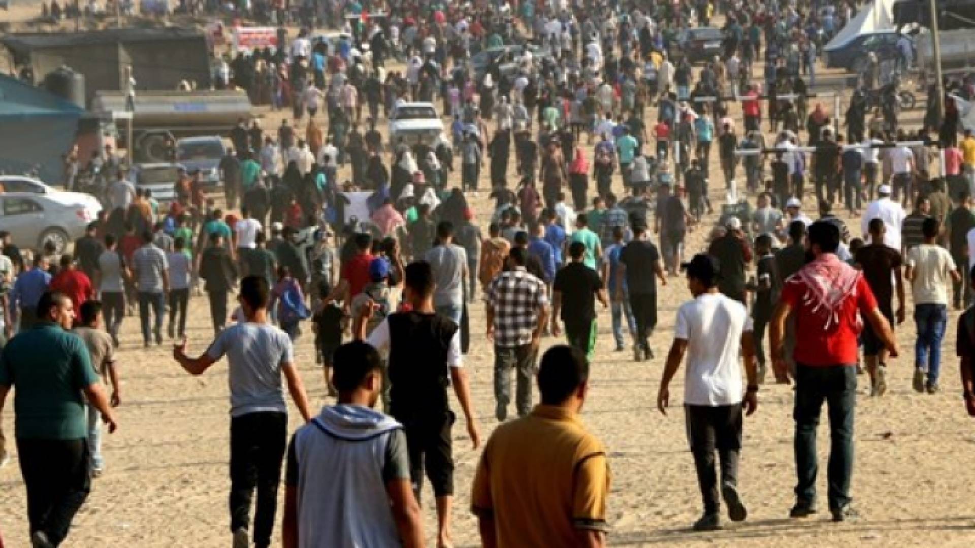 الصورة خلال المسيرة