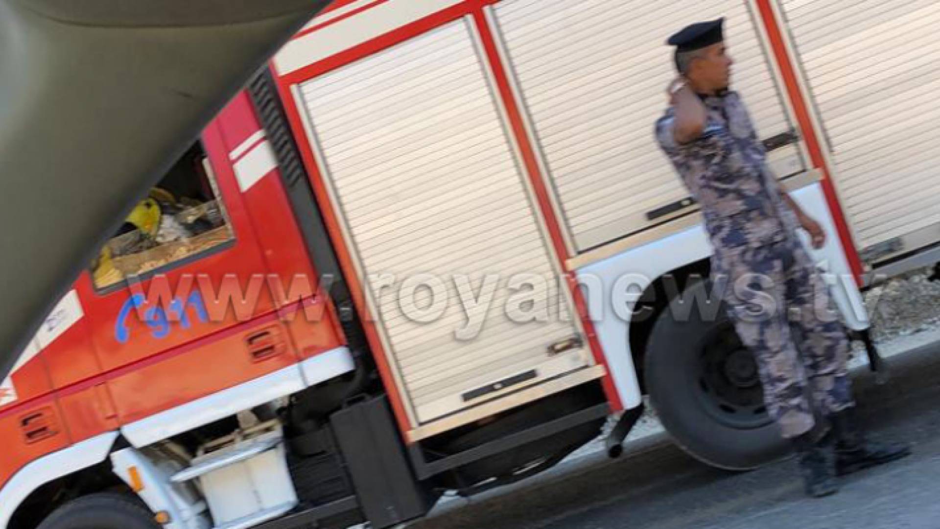 من موقع الحادث