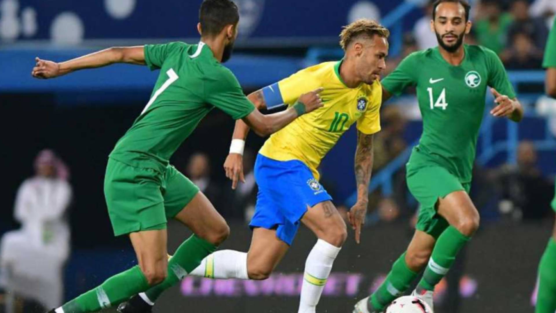 جانب من المباراة