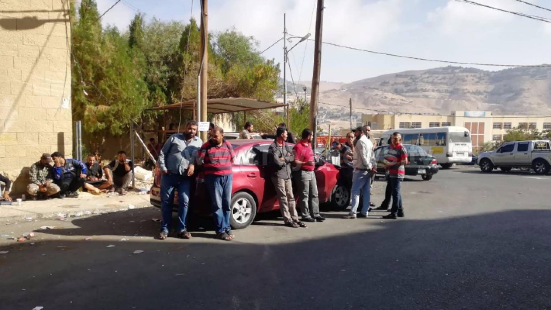 جانب من الاضراب