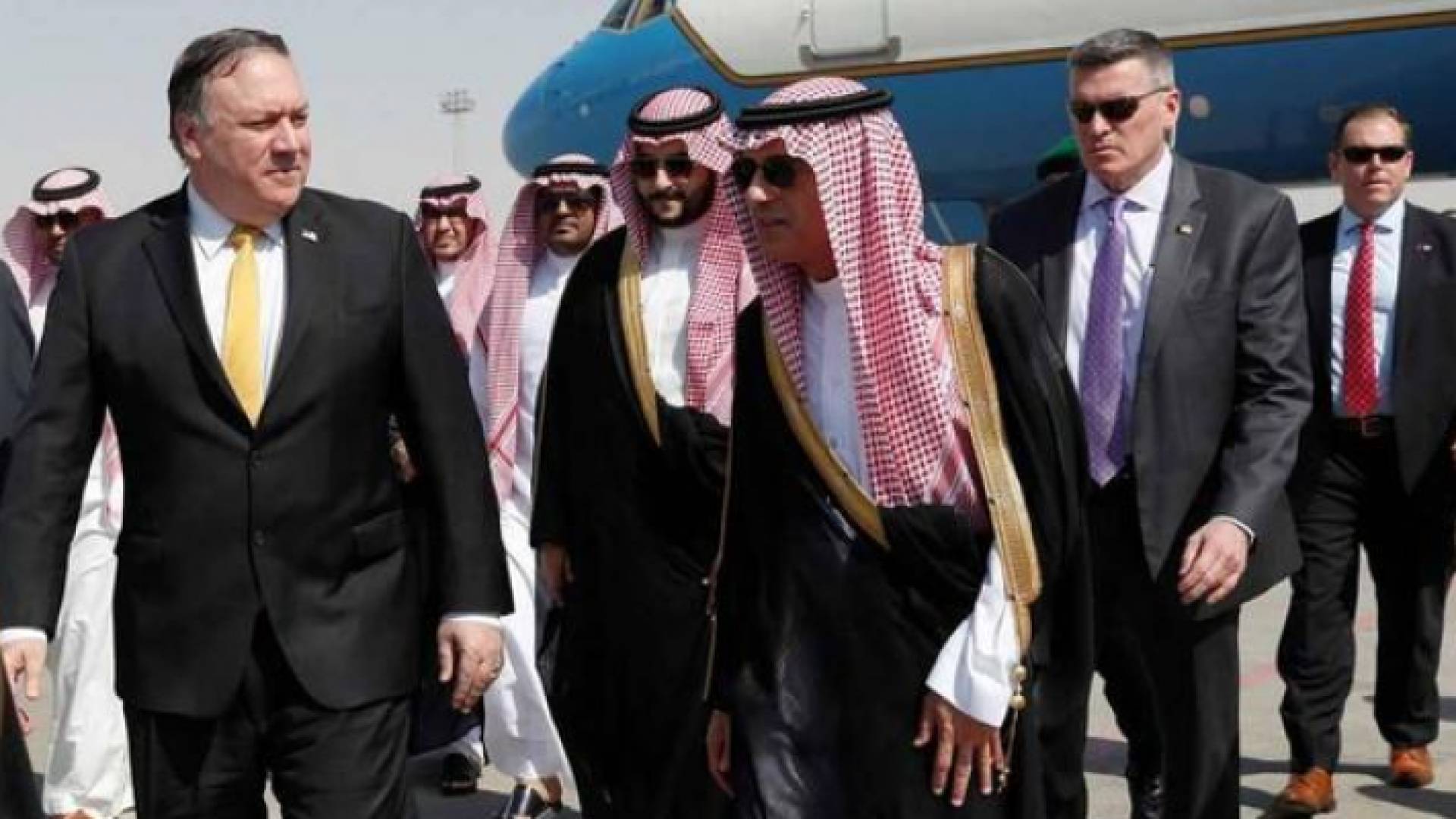 وزير الخارجية الأمريكي مايك بومبيو يصل الرياض