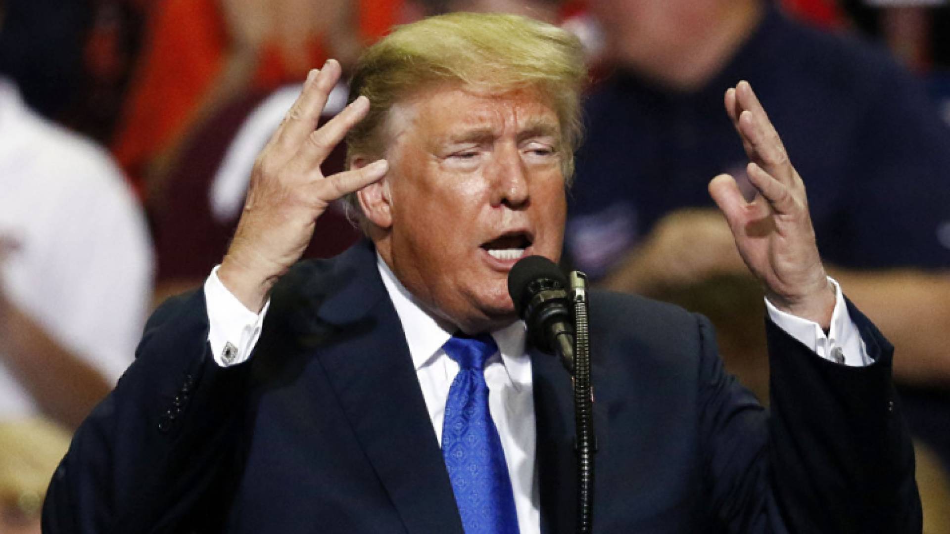 الرئيس الامريكي دنوالد ترمب