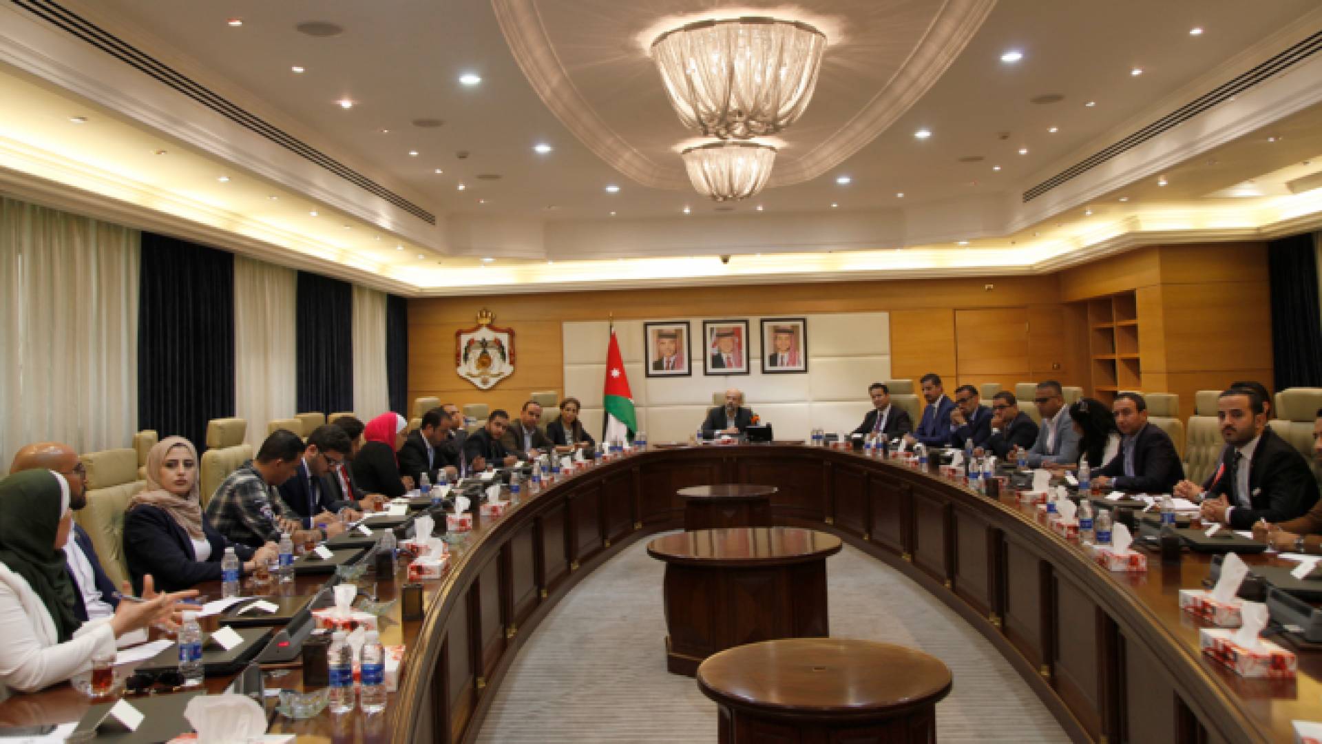 جانب من اللقاء