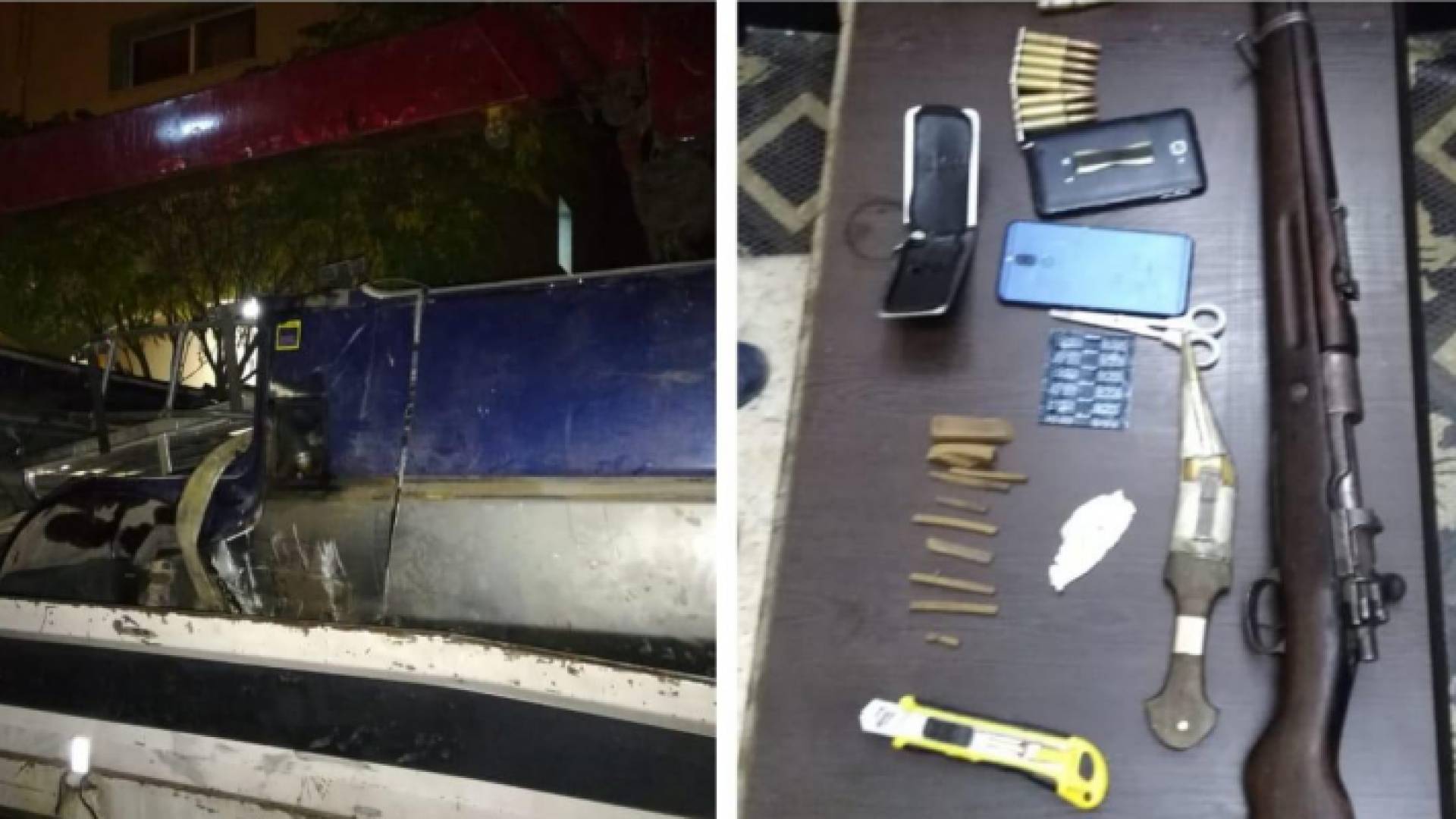 جانب من المضبوطات