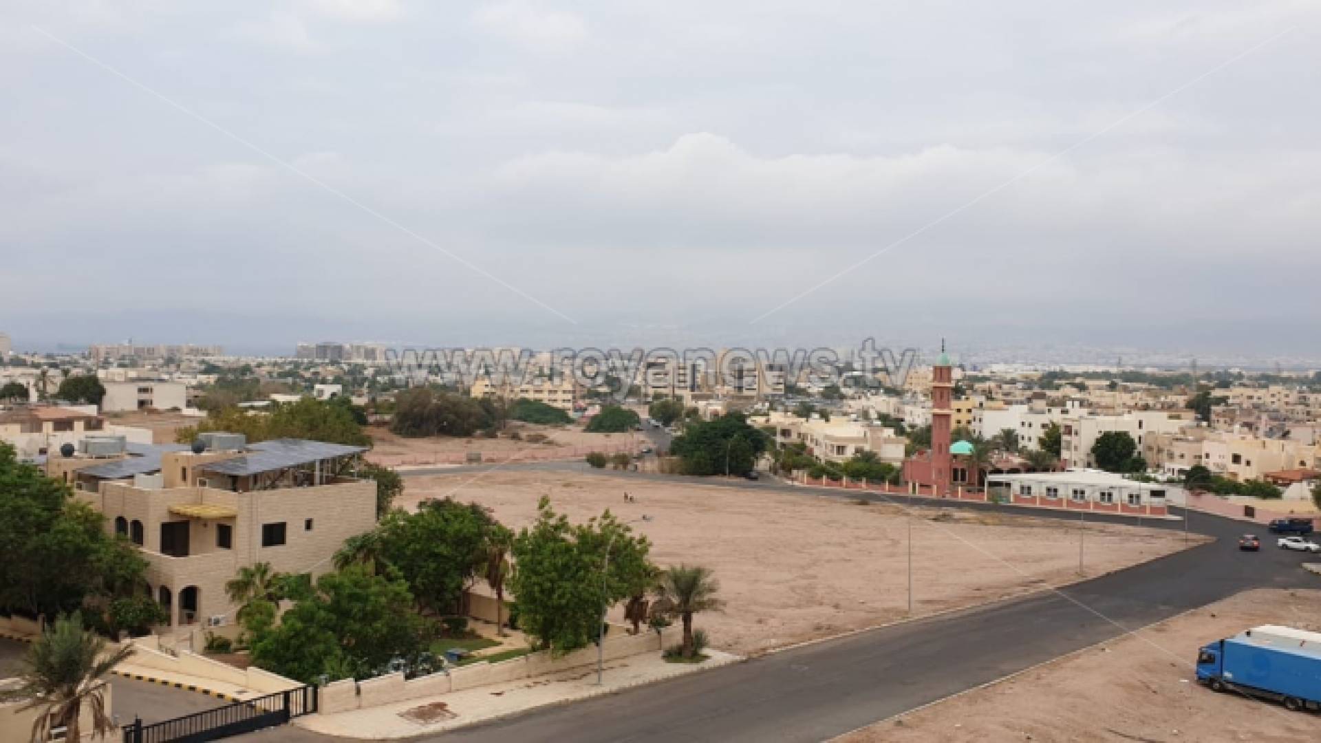 صورة عامة لمدينة العقبة