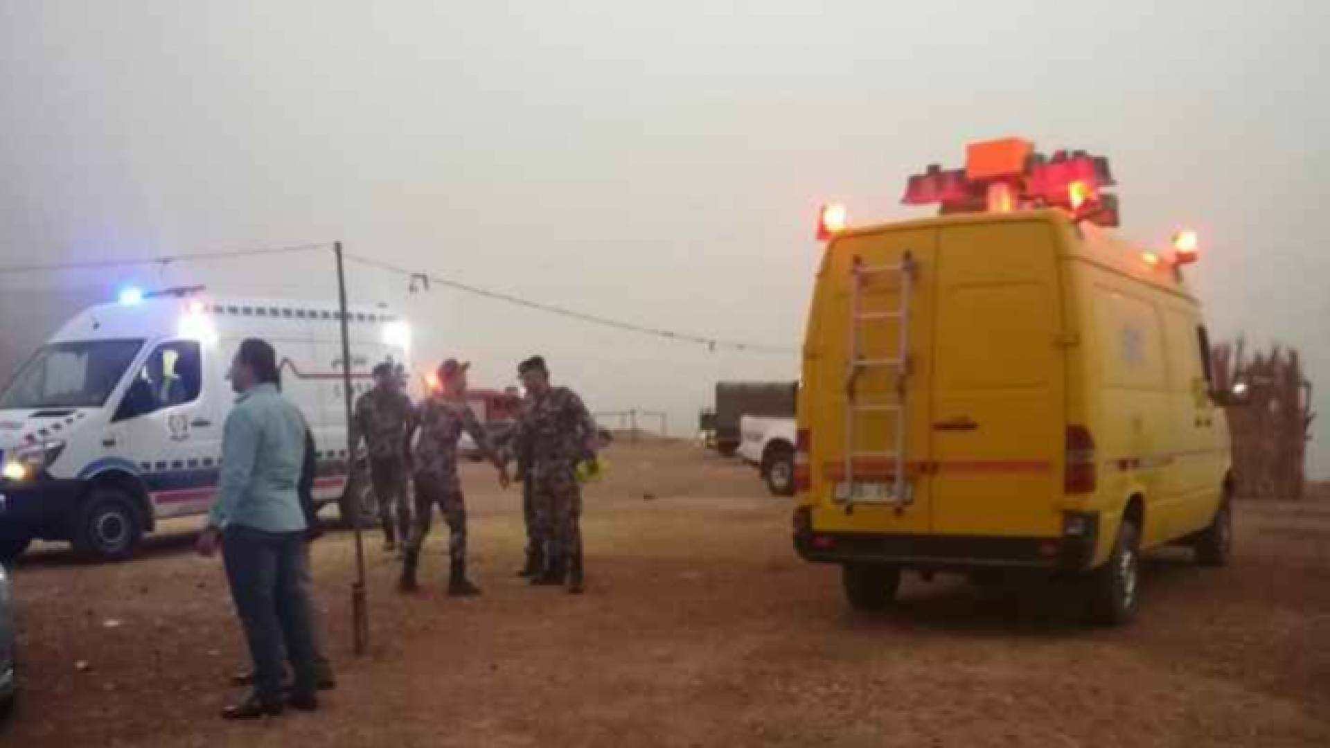 صورة من حادثة البحر الميت