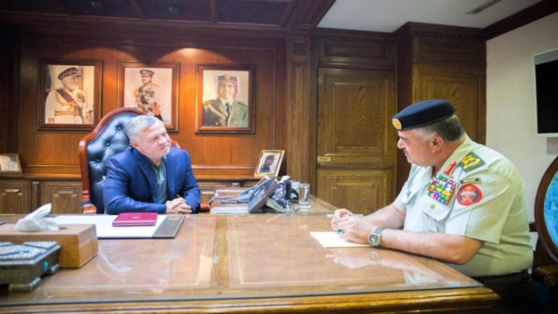 جانب من الزيارة