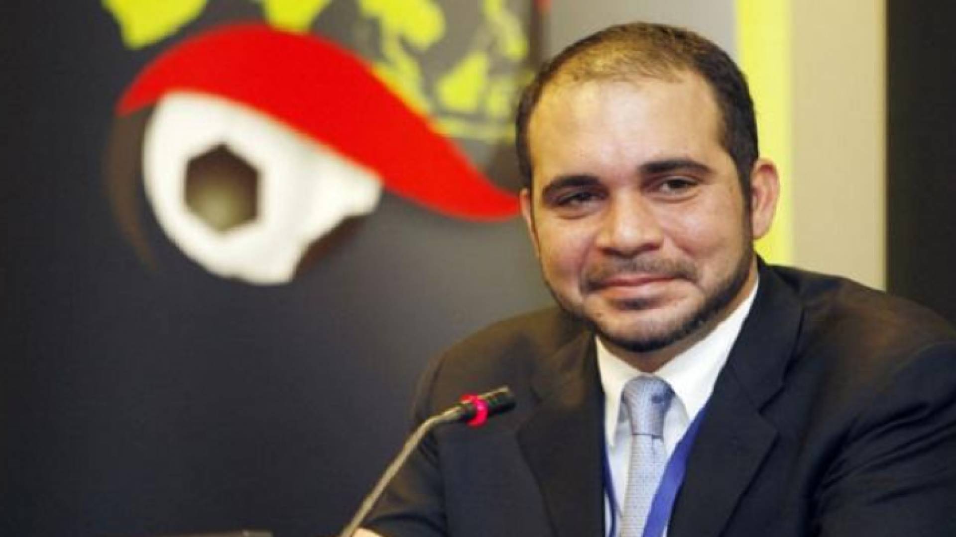 سمو الأمير علي بن الحسين رئيس الهيئة التنفيذية للاتحاد الاردني لكرة القدم