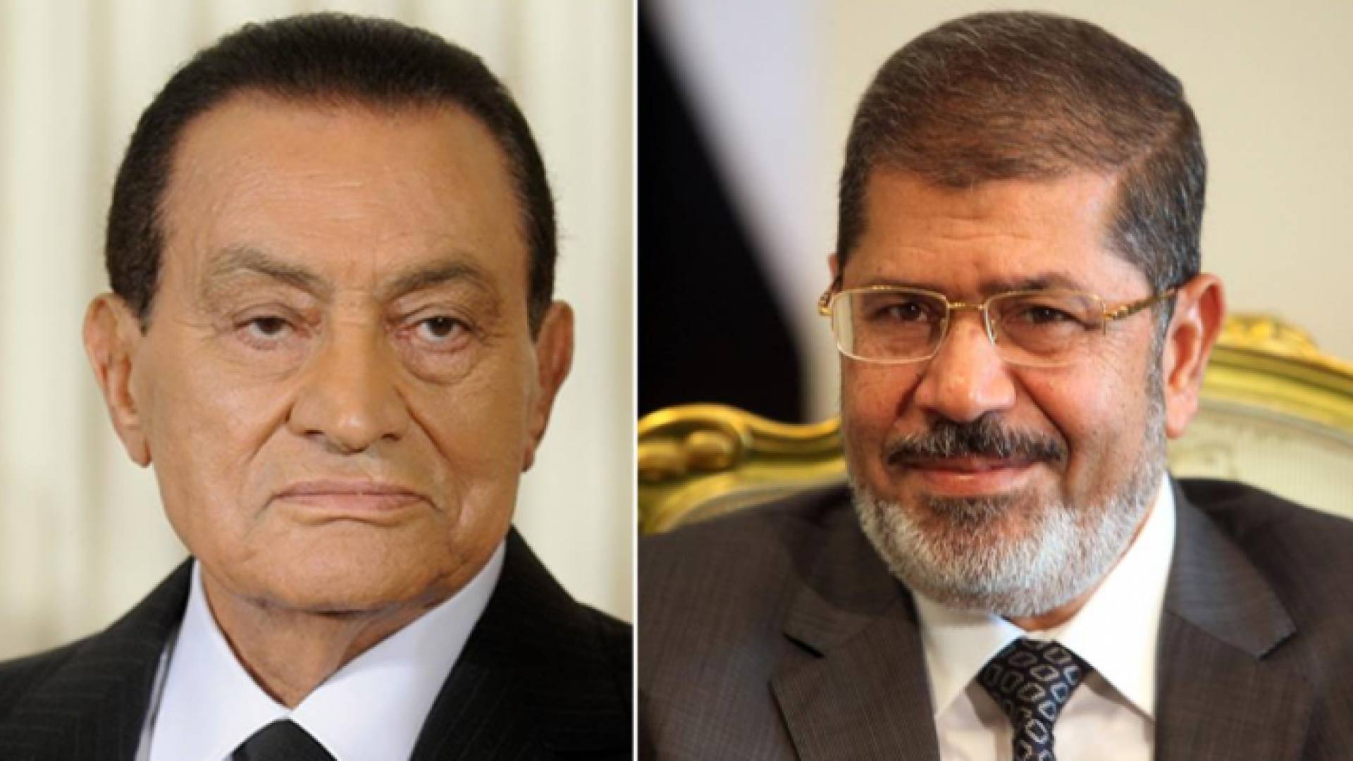 مبارك ومرسي