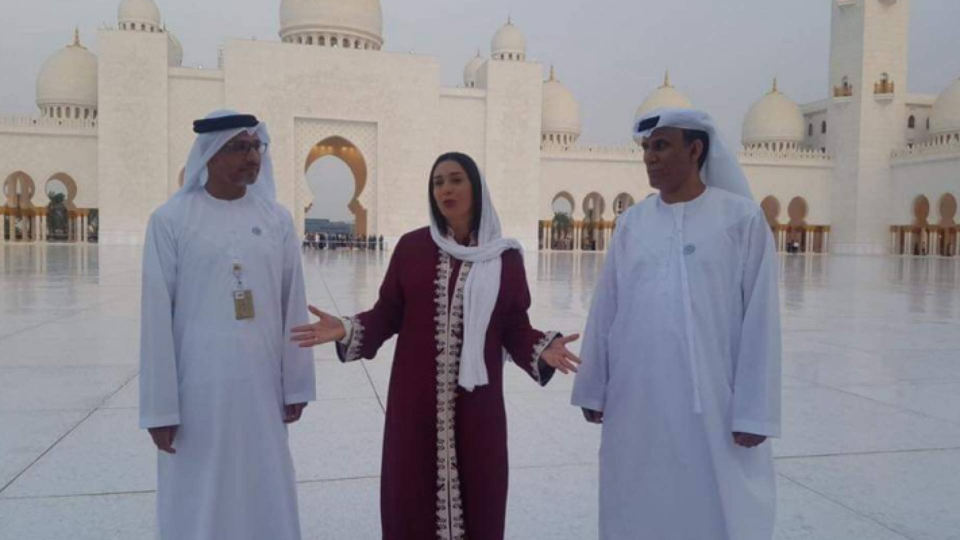 جانب من الزيارة