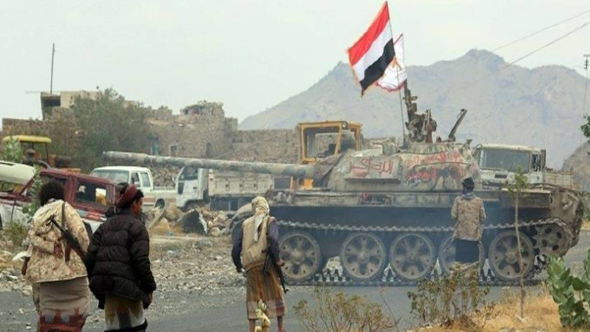 صورة من الحرب في اليمن - ارشيفية