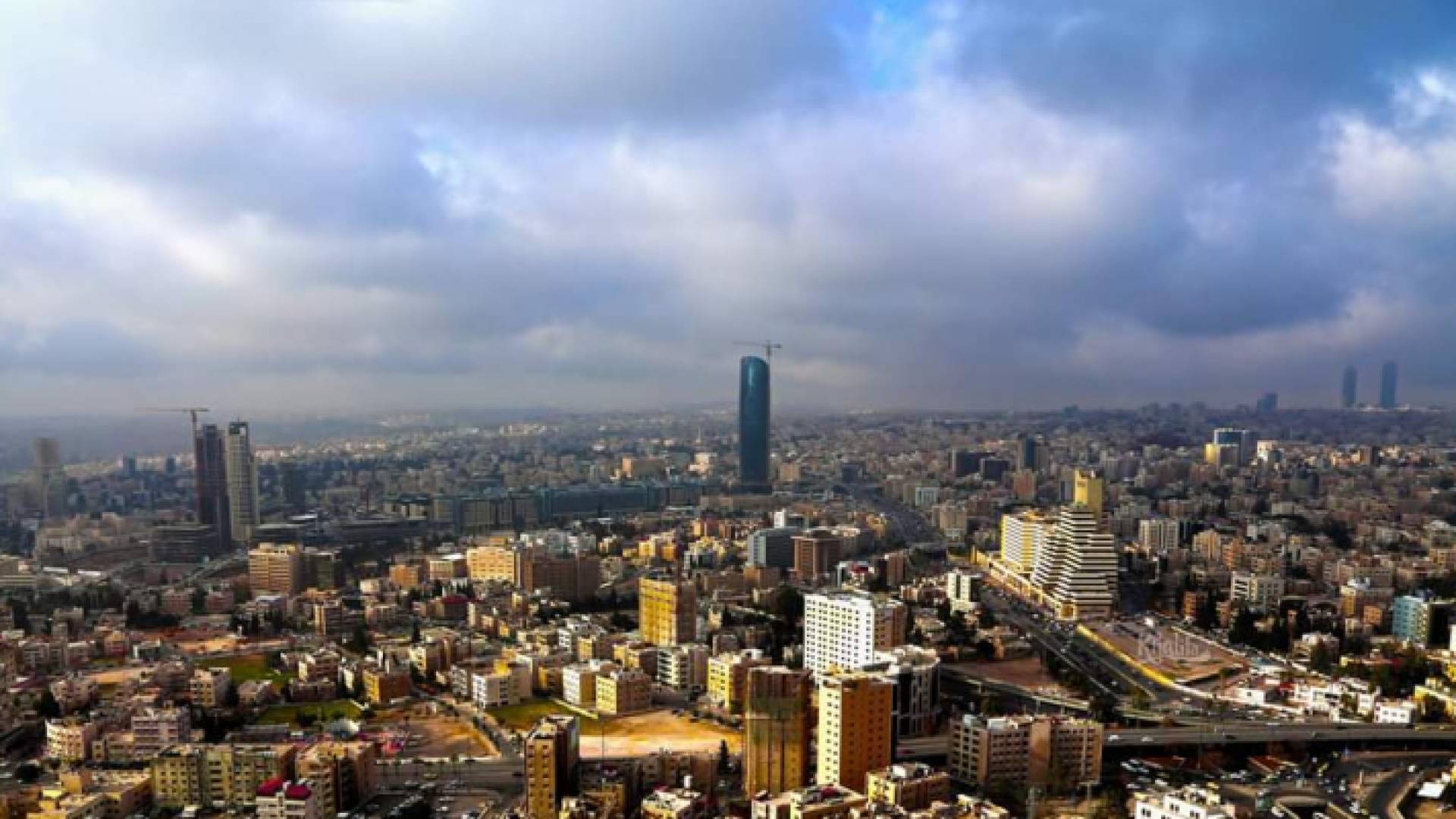 صورة عامة للعاصمة عمان