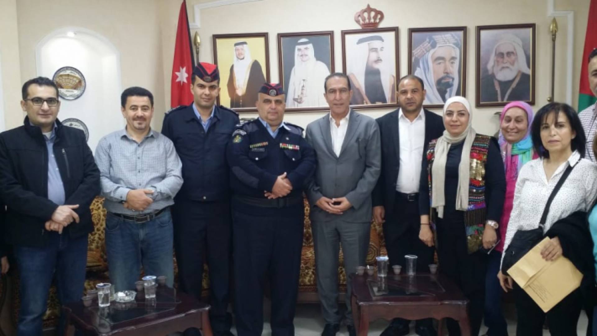 وفد نقابة أطباء الأسنان