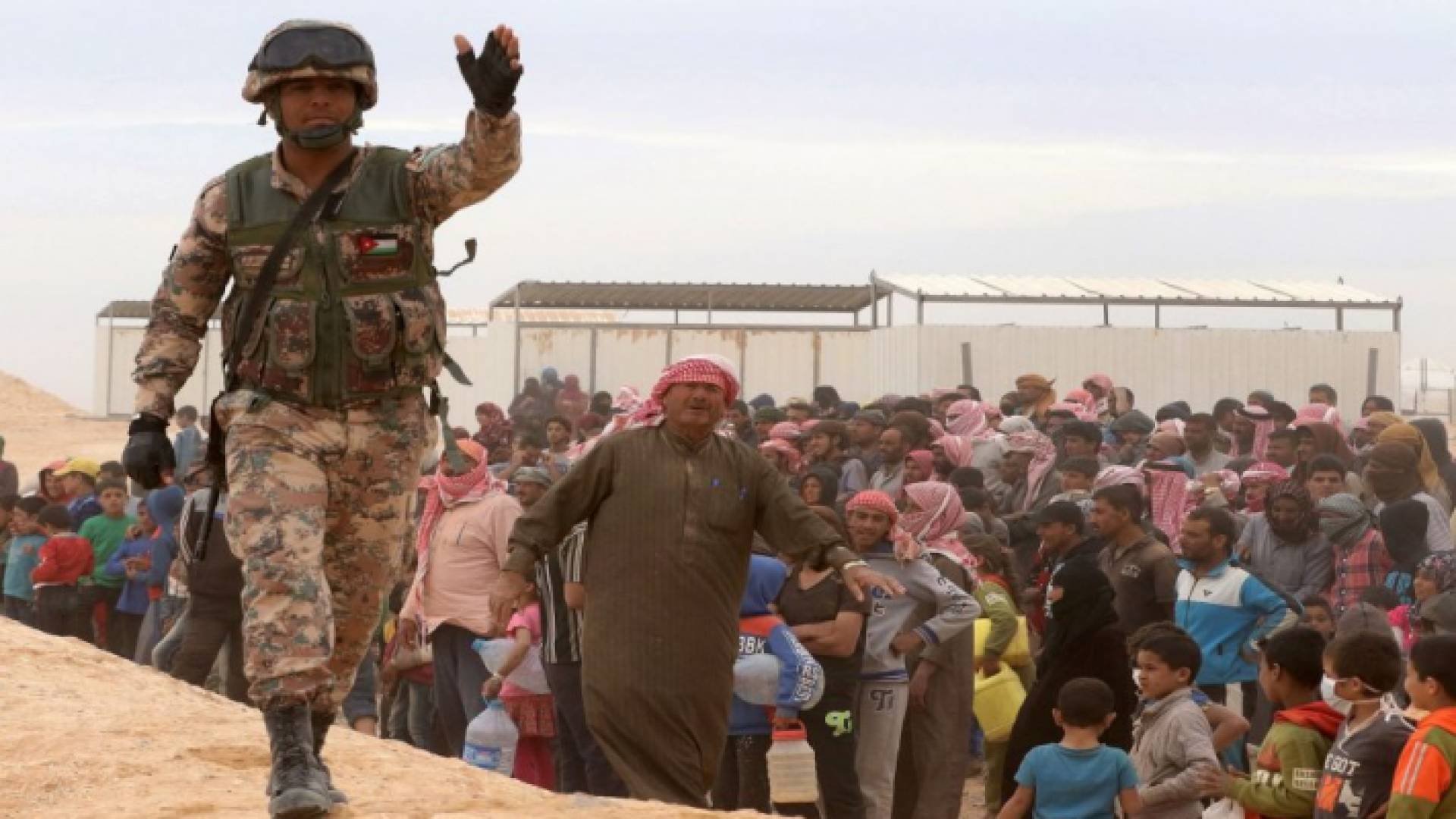 الاردن اعتبر ادخال المساعدات نصرا لها