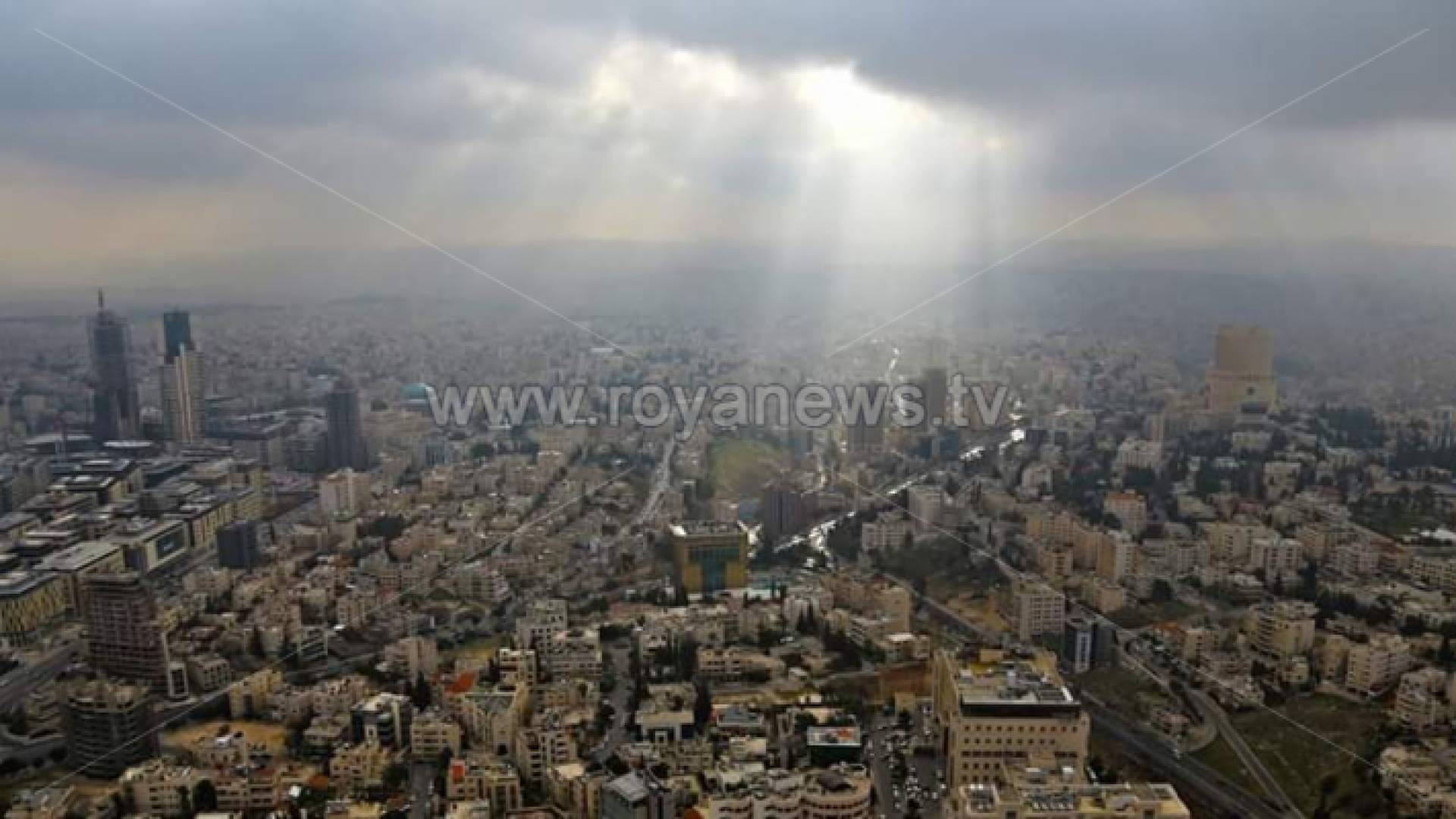 صورة عامة للعاصمة عمان