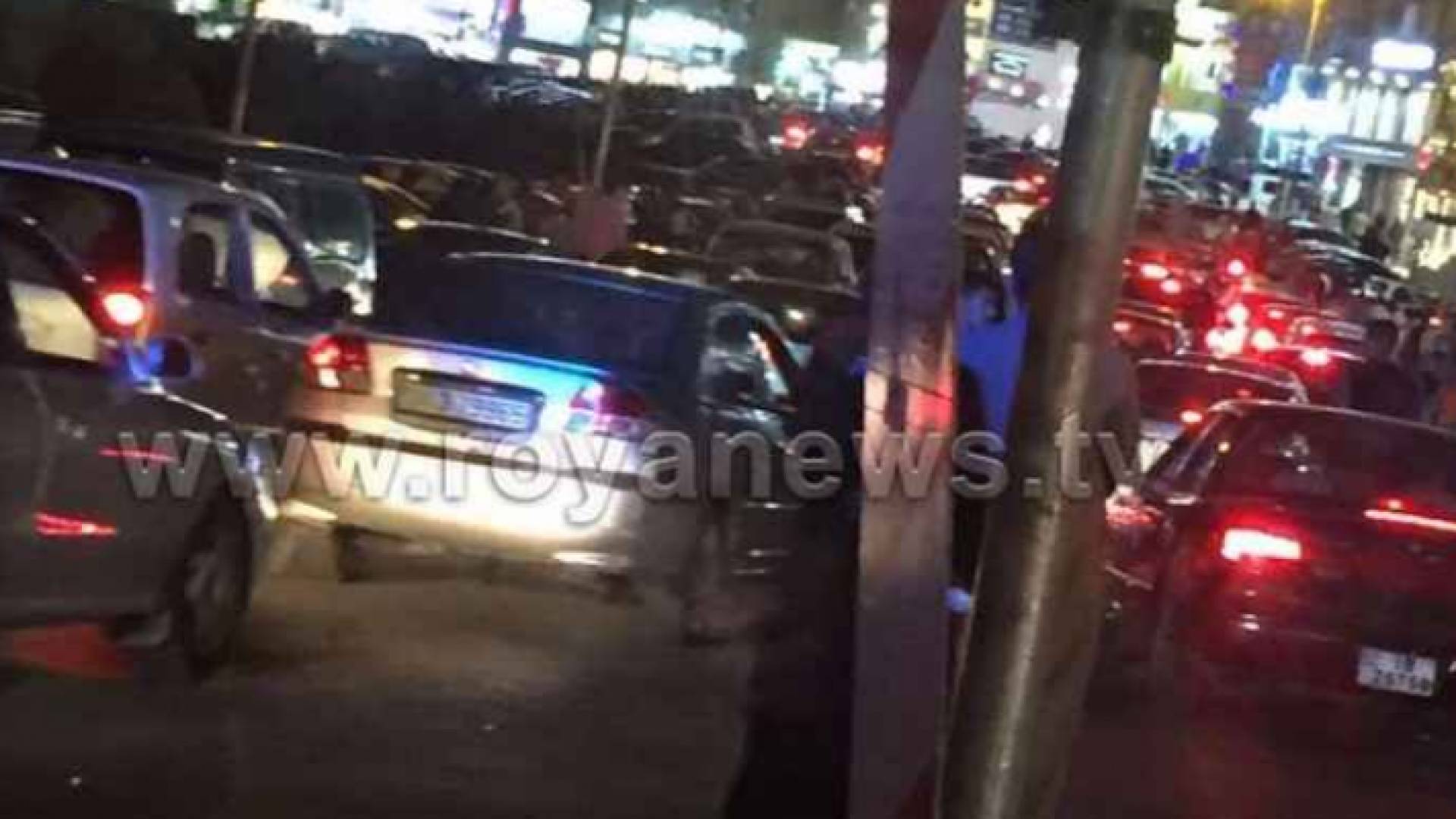 ارشيفية لازمة سير في العاصمة عمان