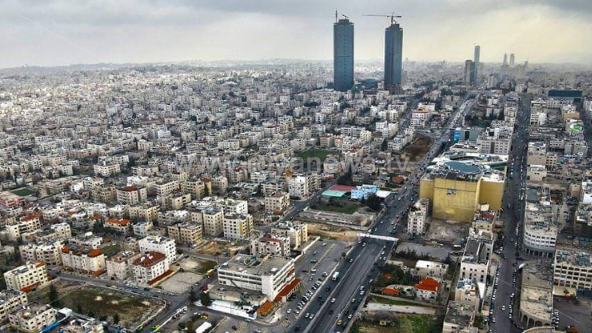 صورة عامة للعاصمة عمان