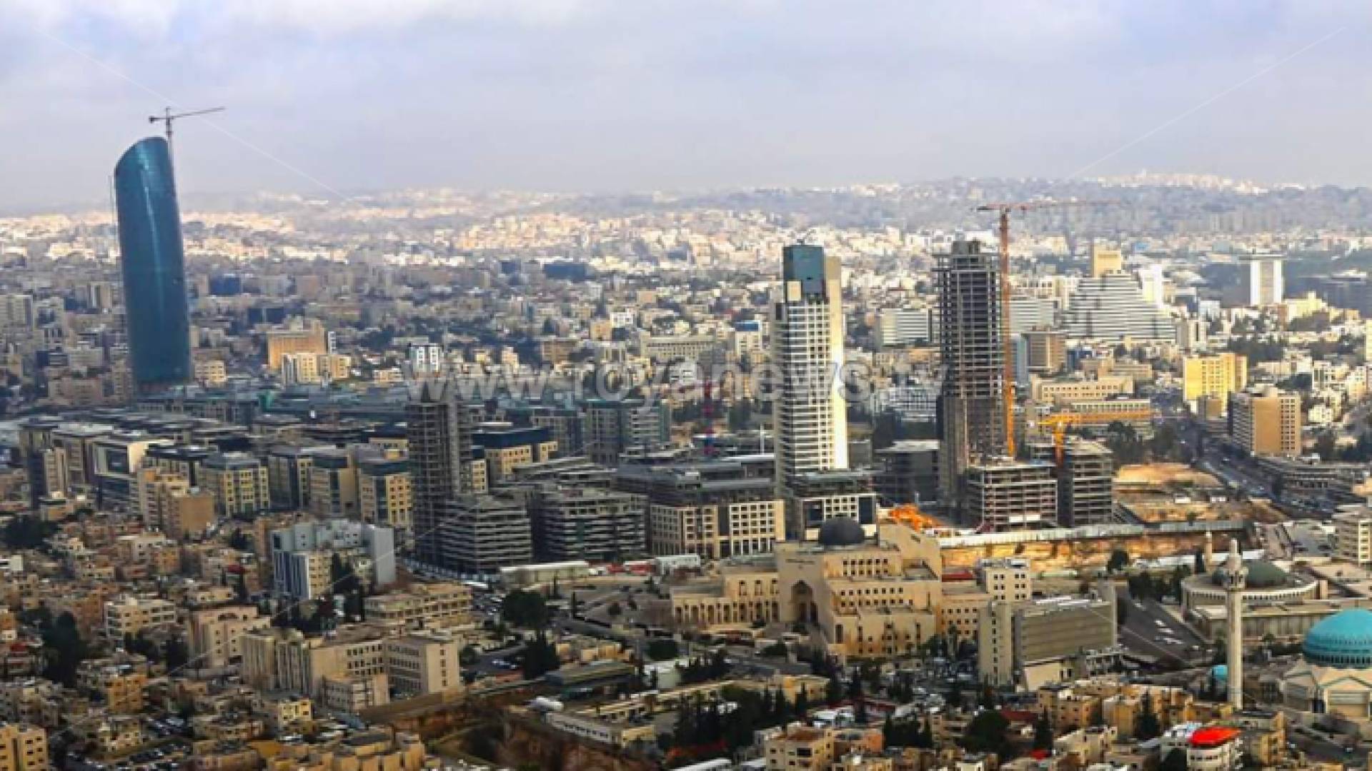 صورة عامة للعاصمة عمان