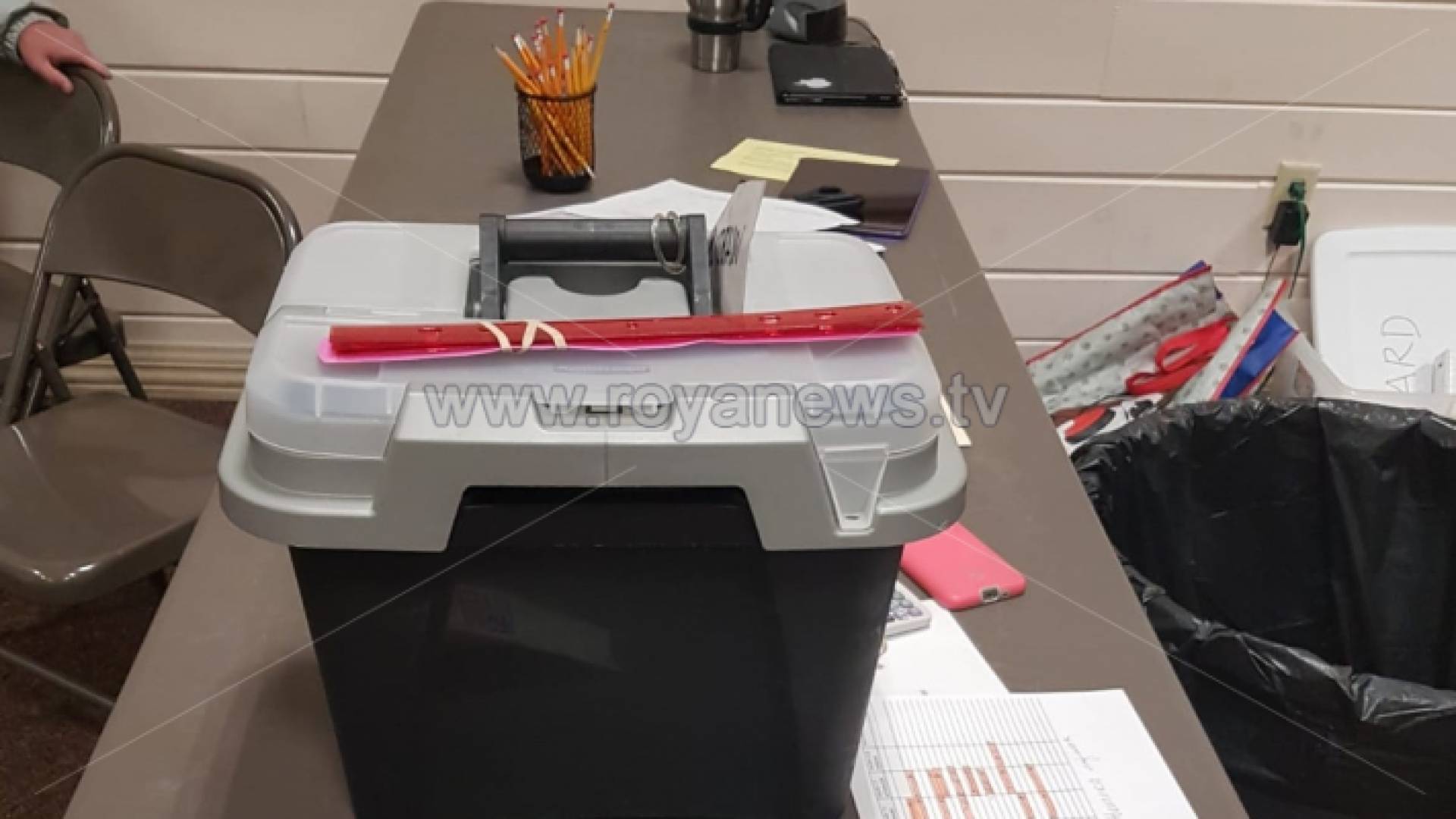 مراكز الاقتراع في أمريكا