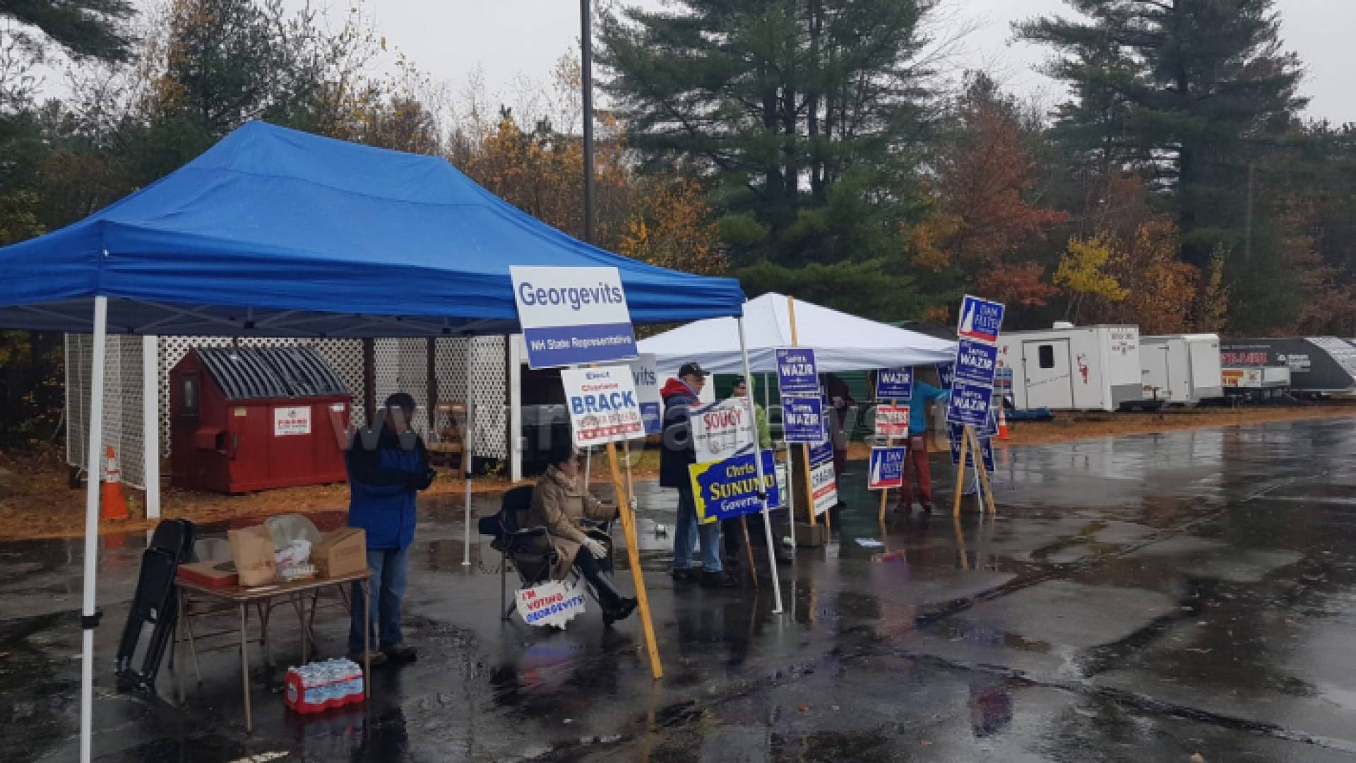 جانب من الانتخابات الامريكية