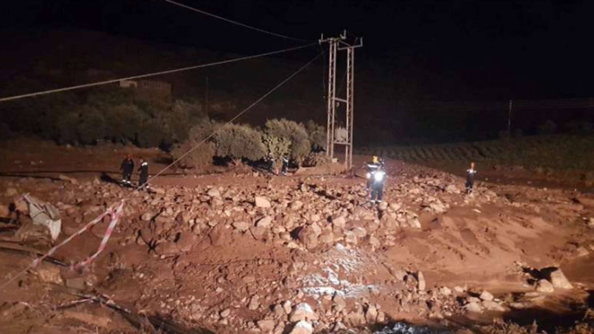 جانب من عمليات البحث