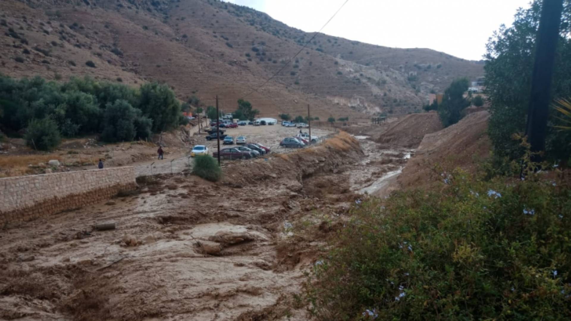 صورة من محافظة مادبا امس