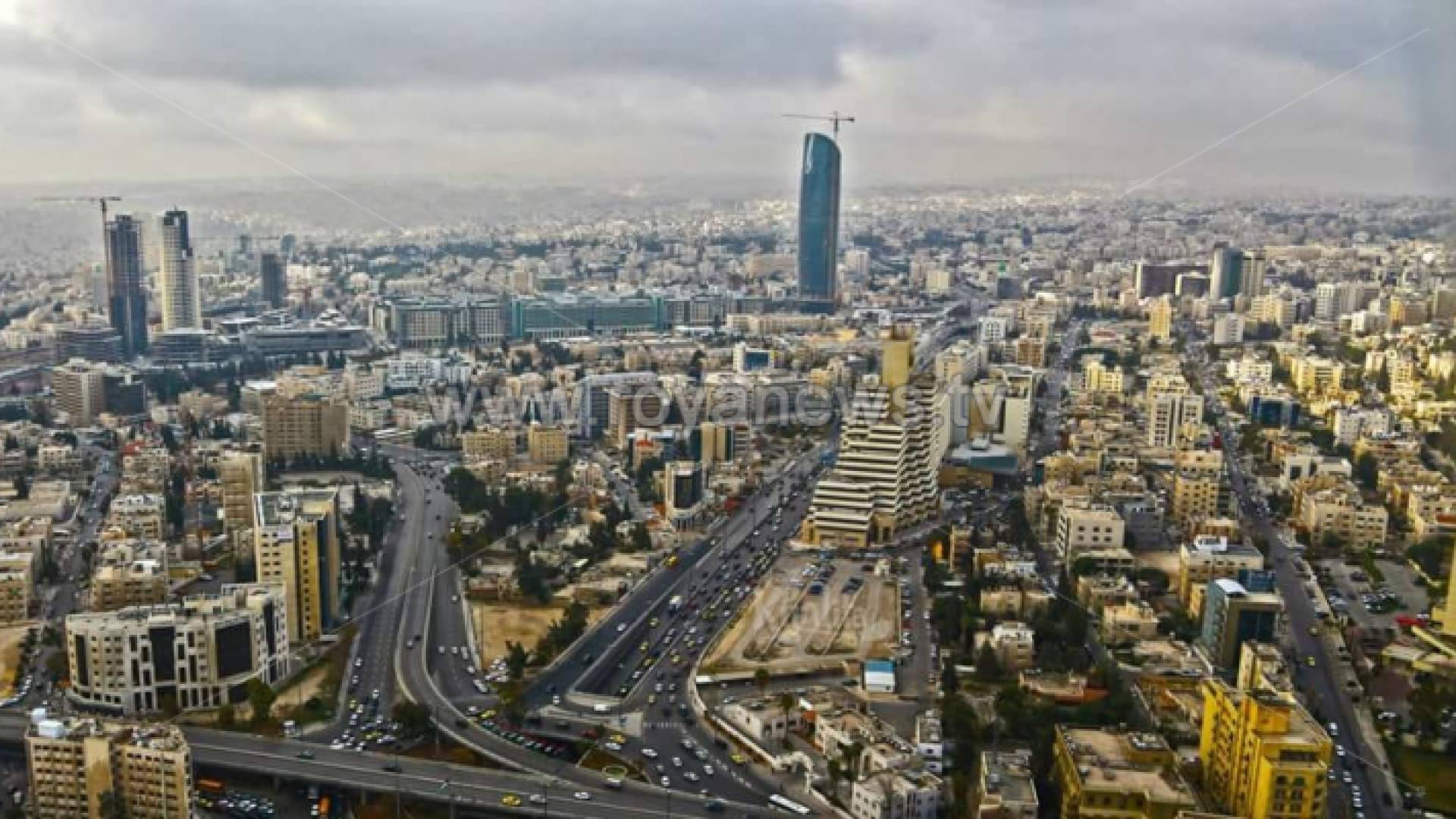 جانب من العاصمة عمان