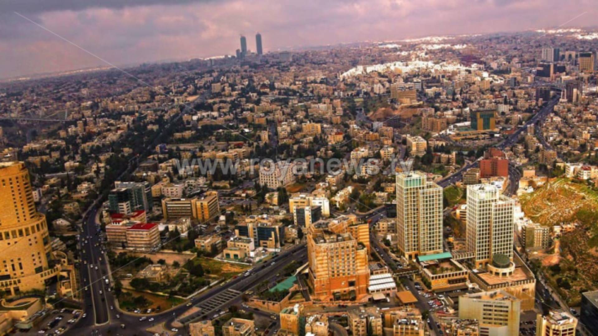 جانب من العاصمة عمان