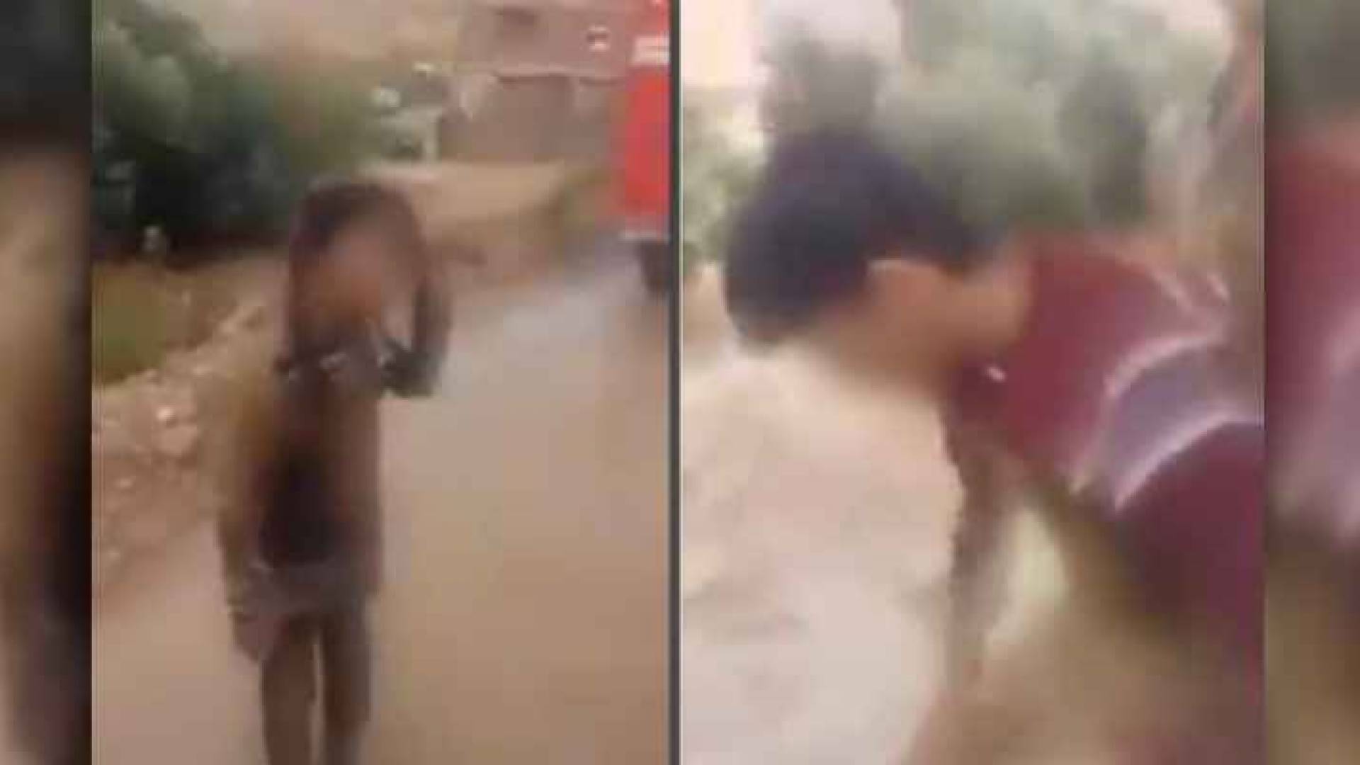 الصورة من مقطع الفيديو