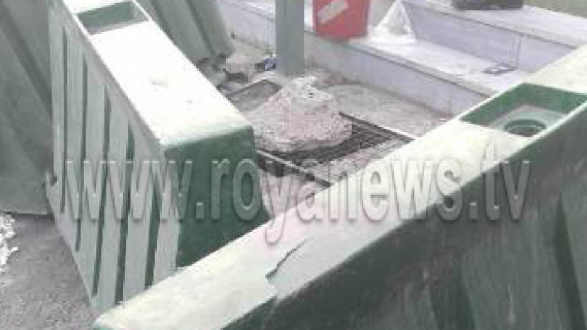 من مكان الحادثة