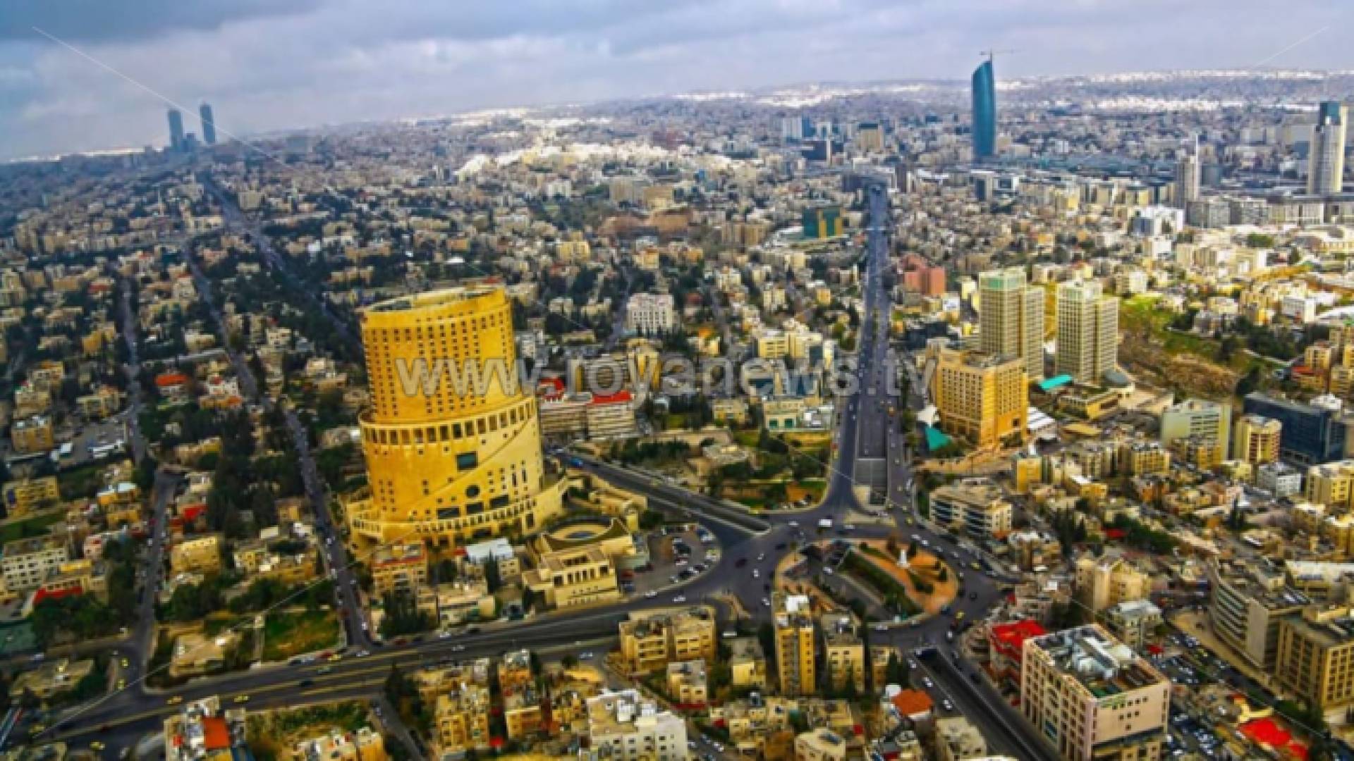 جانب من العاصمة عمان