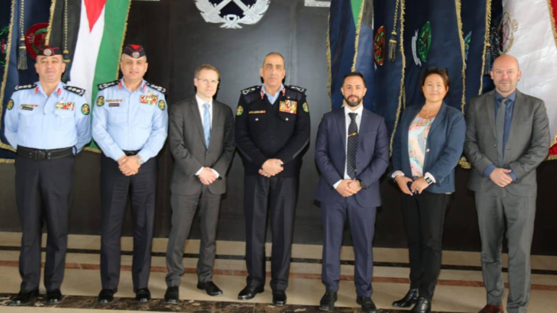 الحمود يستقبل مساعد رئيس الشرطة النرويجي