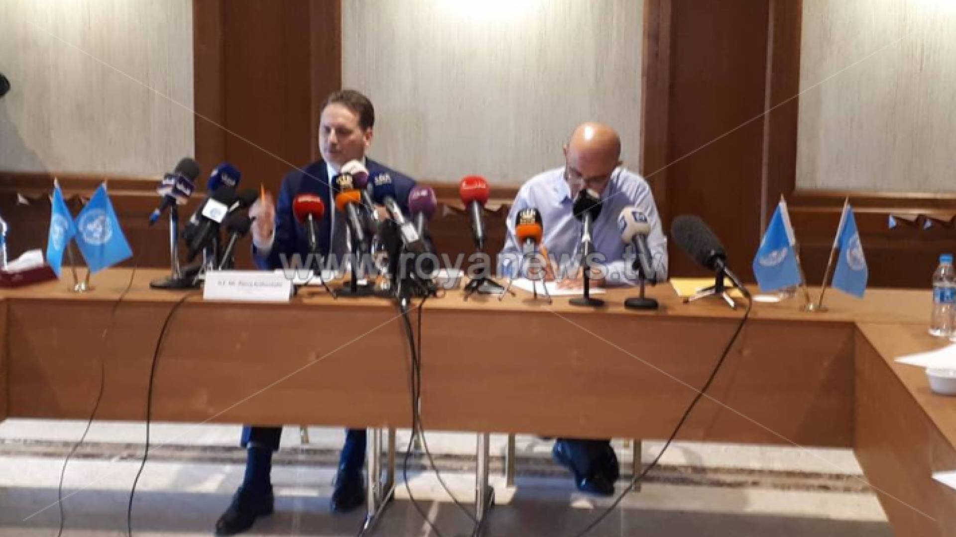 مؤتمر صحفي للمفوض العام للأونروا بيير كرينبول