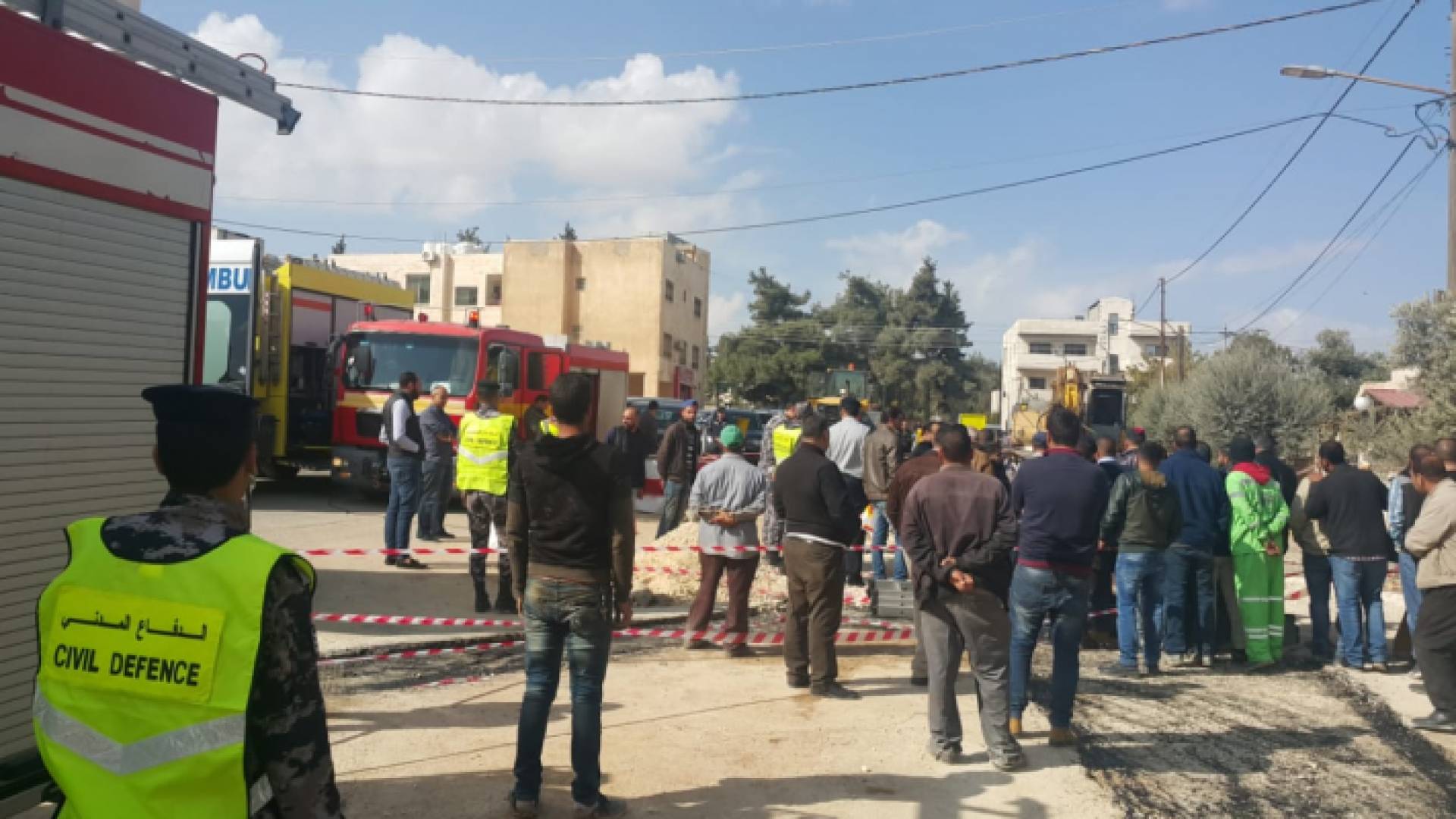 من مكان الحفرية