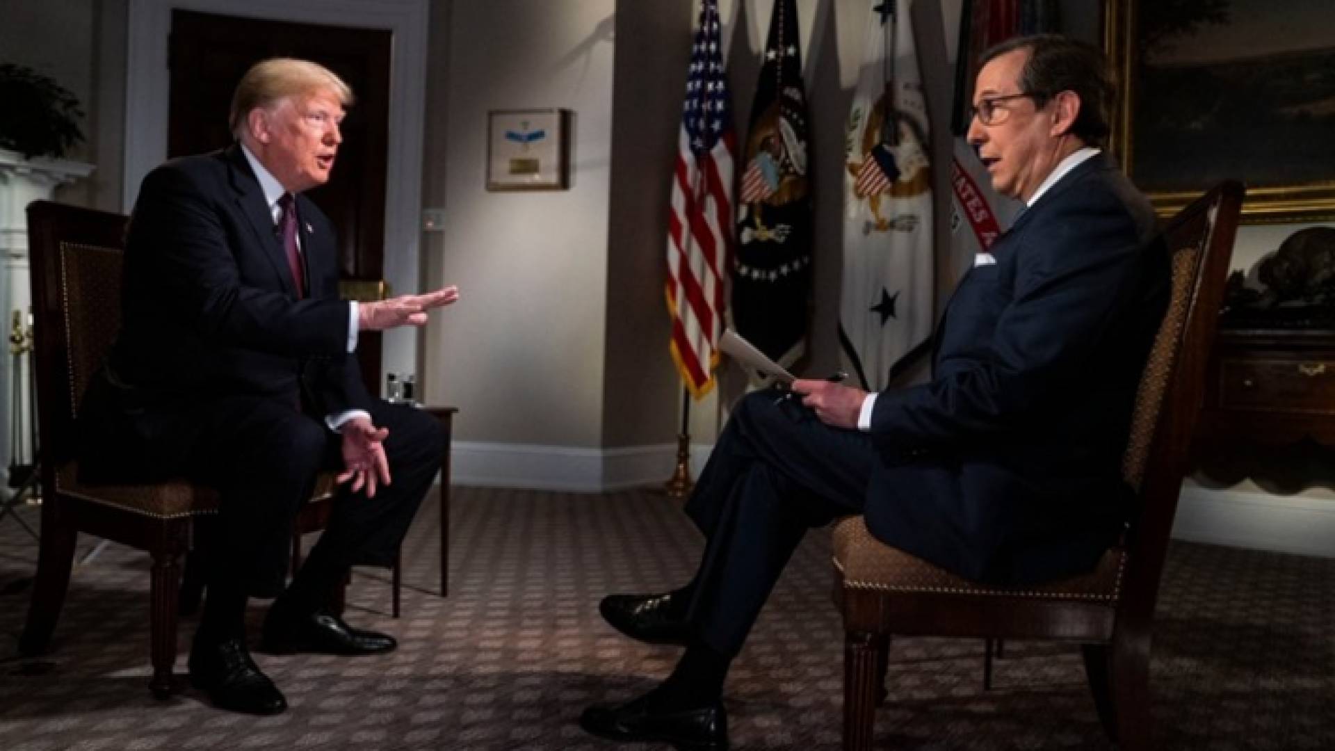 ترمب في مقابلة مع "فوكس نيوز"