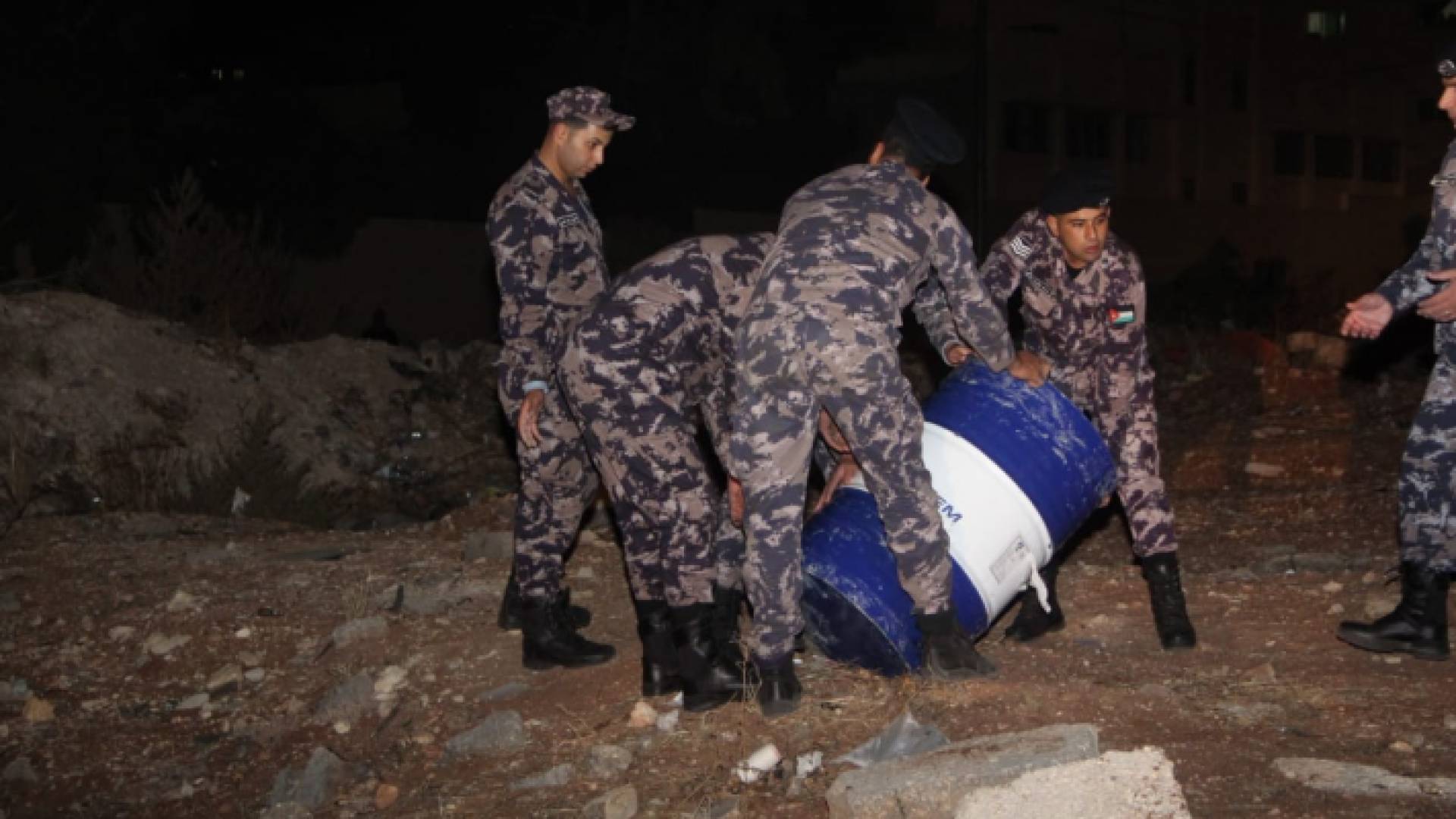 صورة من موقع الحادثة