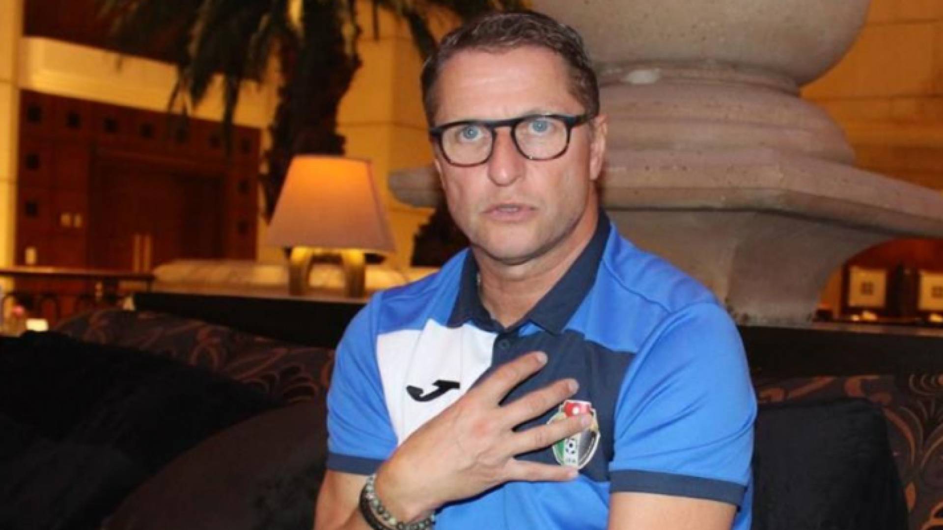 المدير الفني للمنتخب الأردني لكرة القدم، البلجيكي فيتال بوركيلمانز