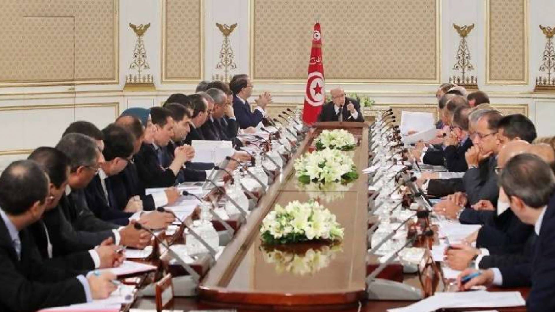 اجتماع مجلس الوزراء في تونس