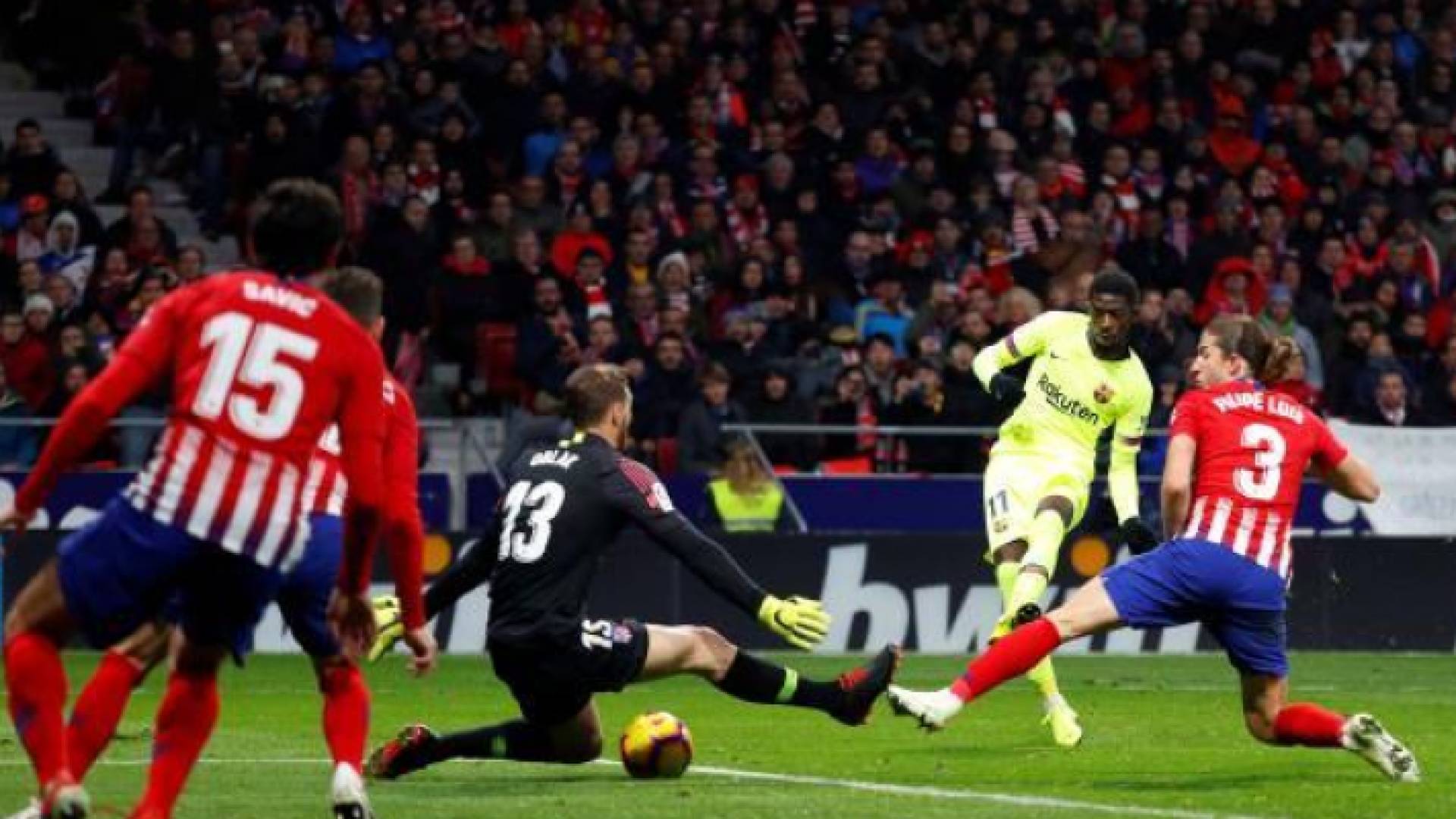 صورة من المباراة