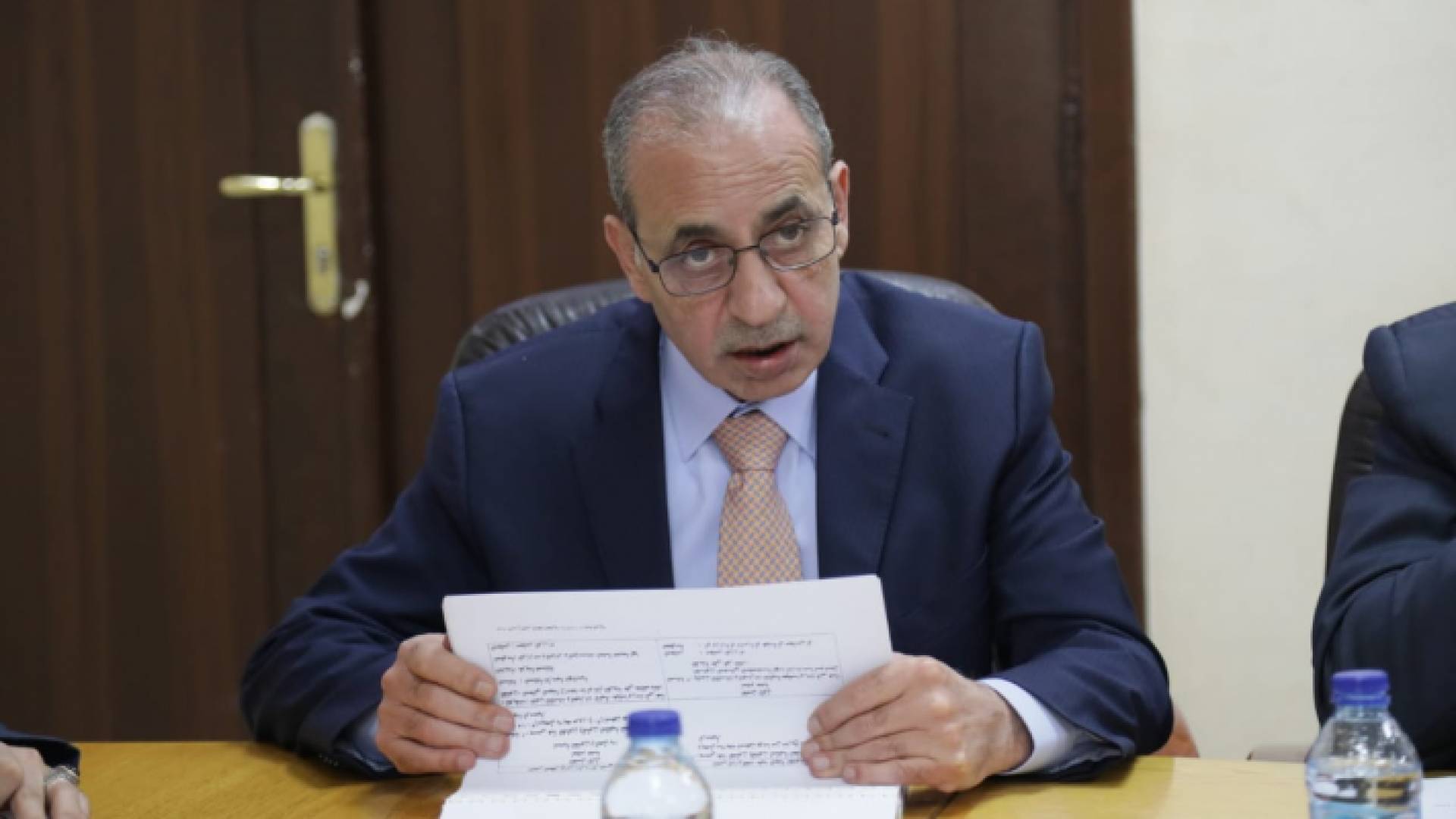 وزير النقل والبلديات المهندس وليد المصري