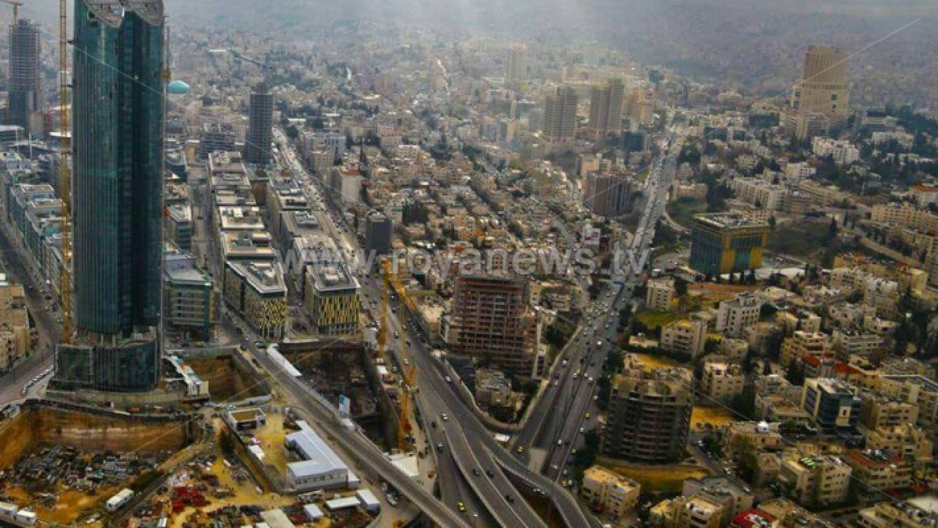 صورة عامة للعاصمة عمان